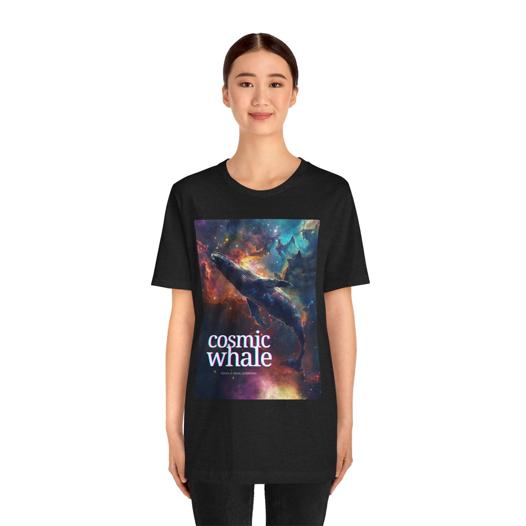 Cosmic Whale Unisex Jersey Short Sleeve Tee