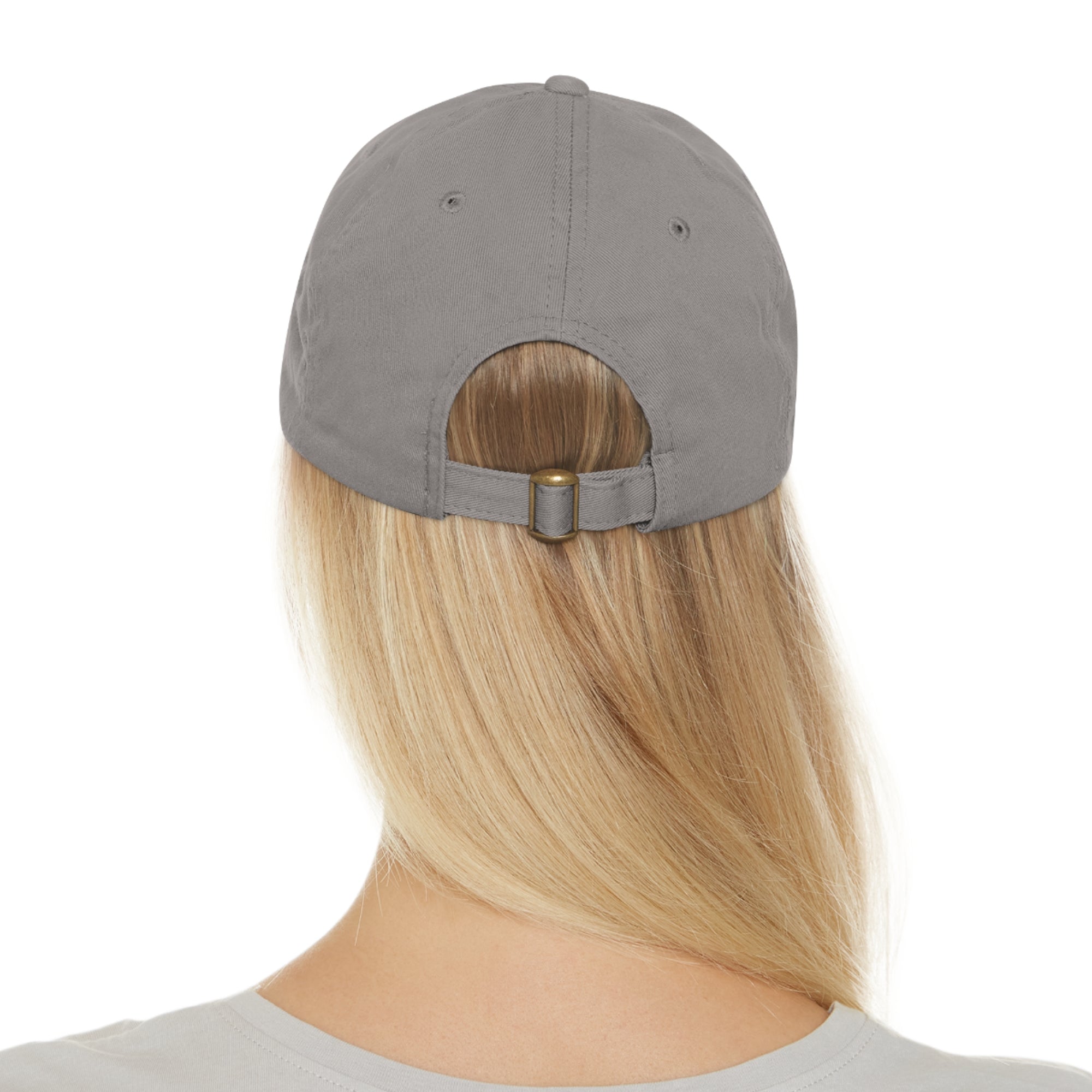 SETEPENRA Dad Hat with Leather Patch (Round)