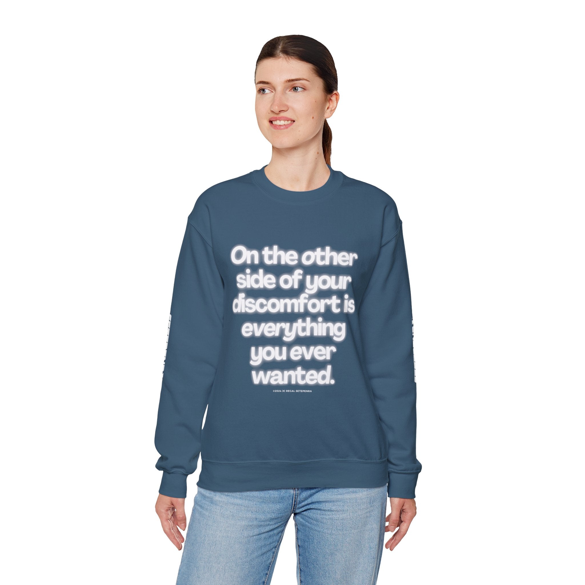 On The Other Side Unisex Heavy Blend™ Crewneck Sweatshirt
