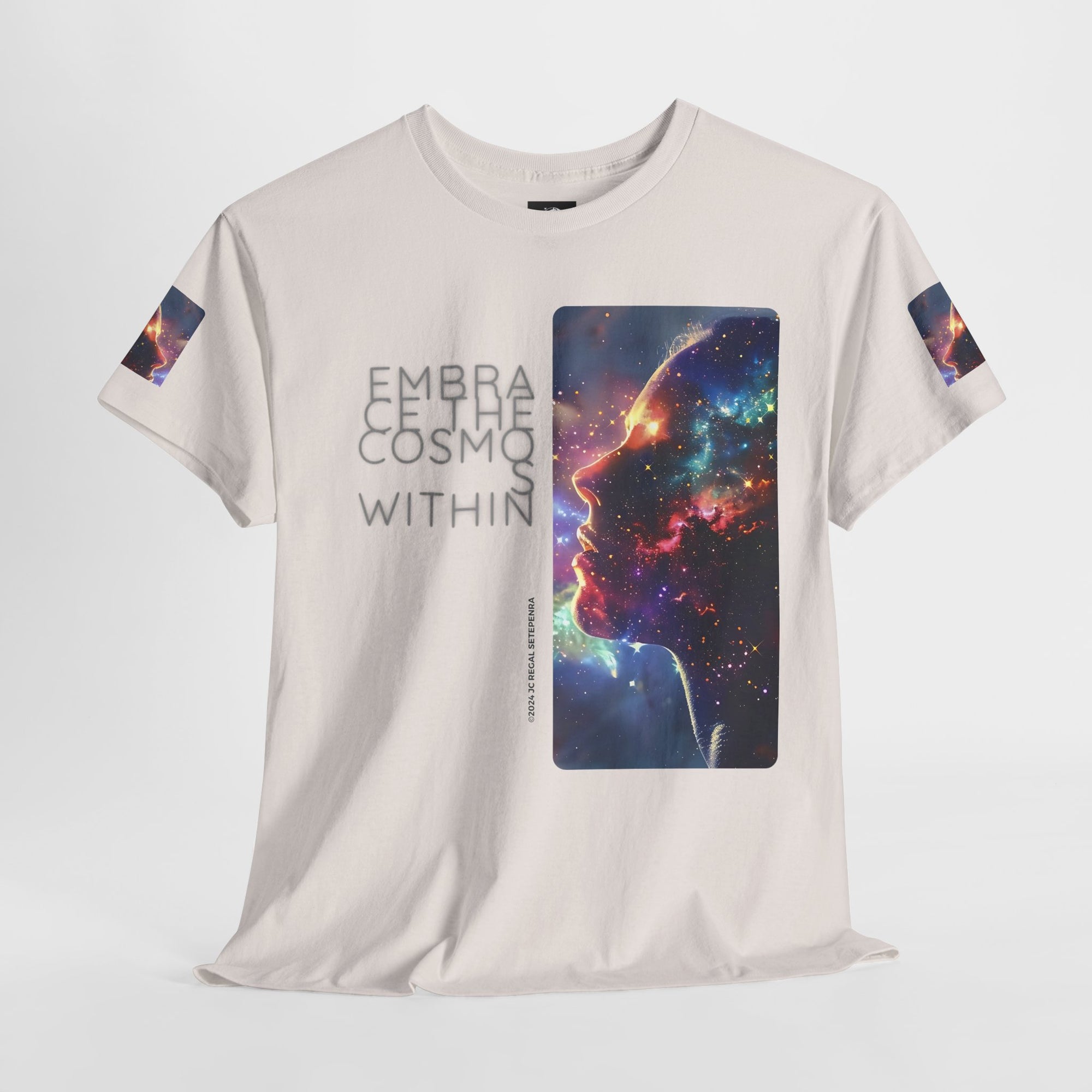 Embrace The Cosmos Within Unisex Heavy Cotton Tee