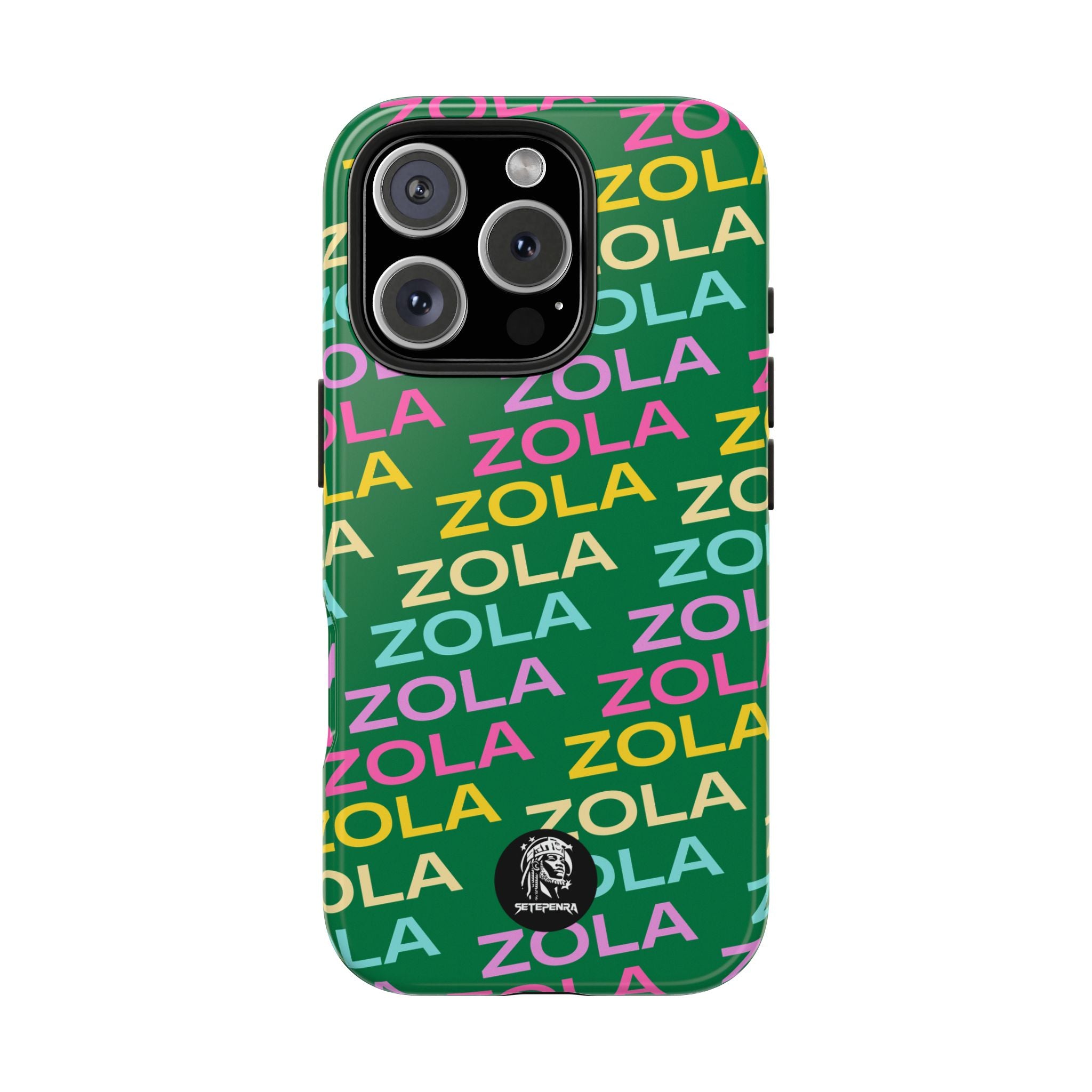 Zola Tough Phone Case (For iPhone, Galaxy & More) - Dark Green