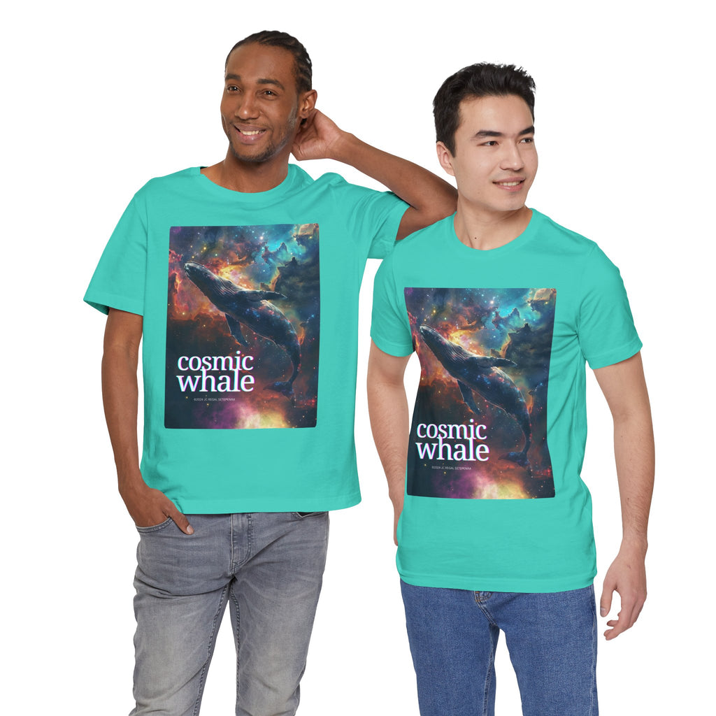 Cosmic Whale Unisex Jersey Short Sleeve Tee