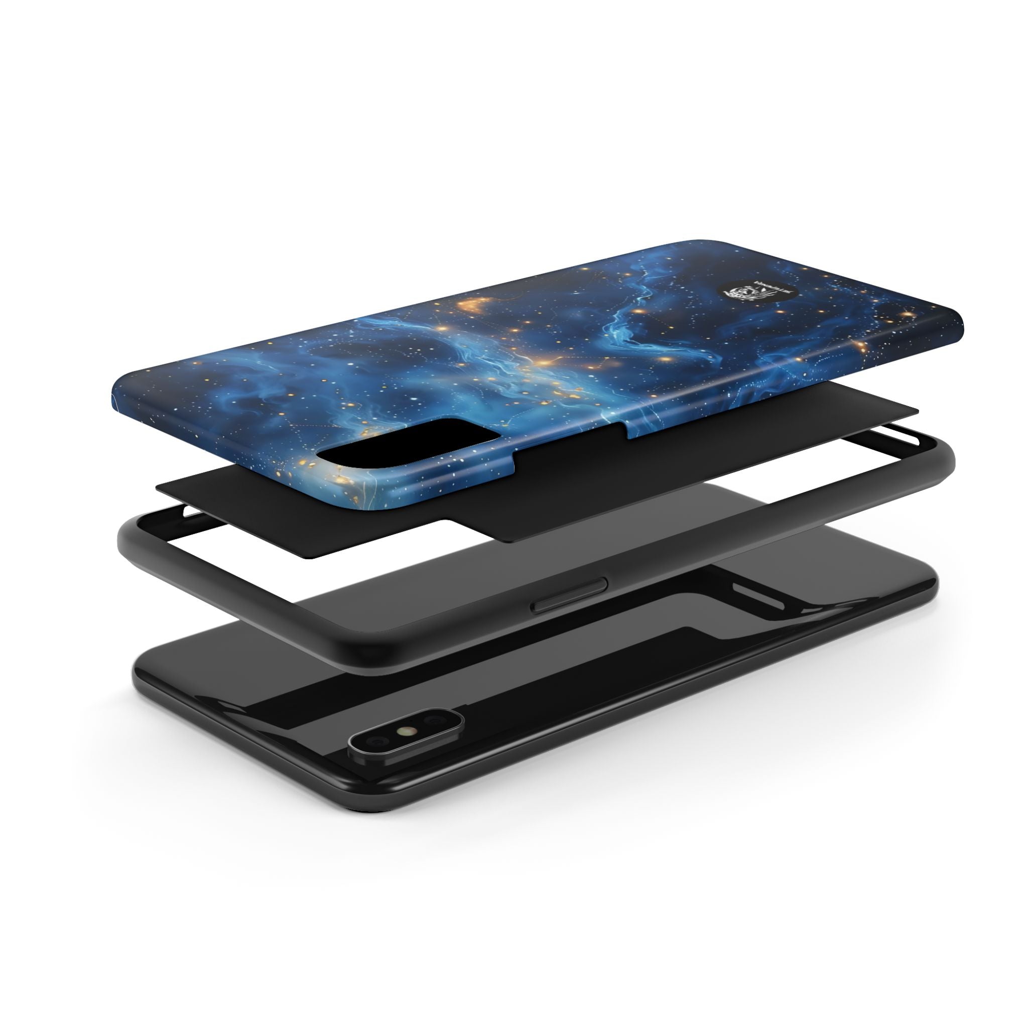 Blue Cosmos Tough Phone Case (For iPhone, Galaxy & More)