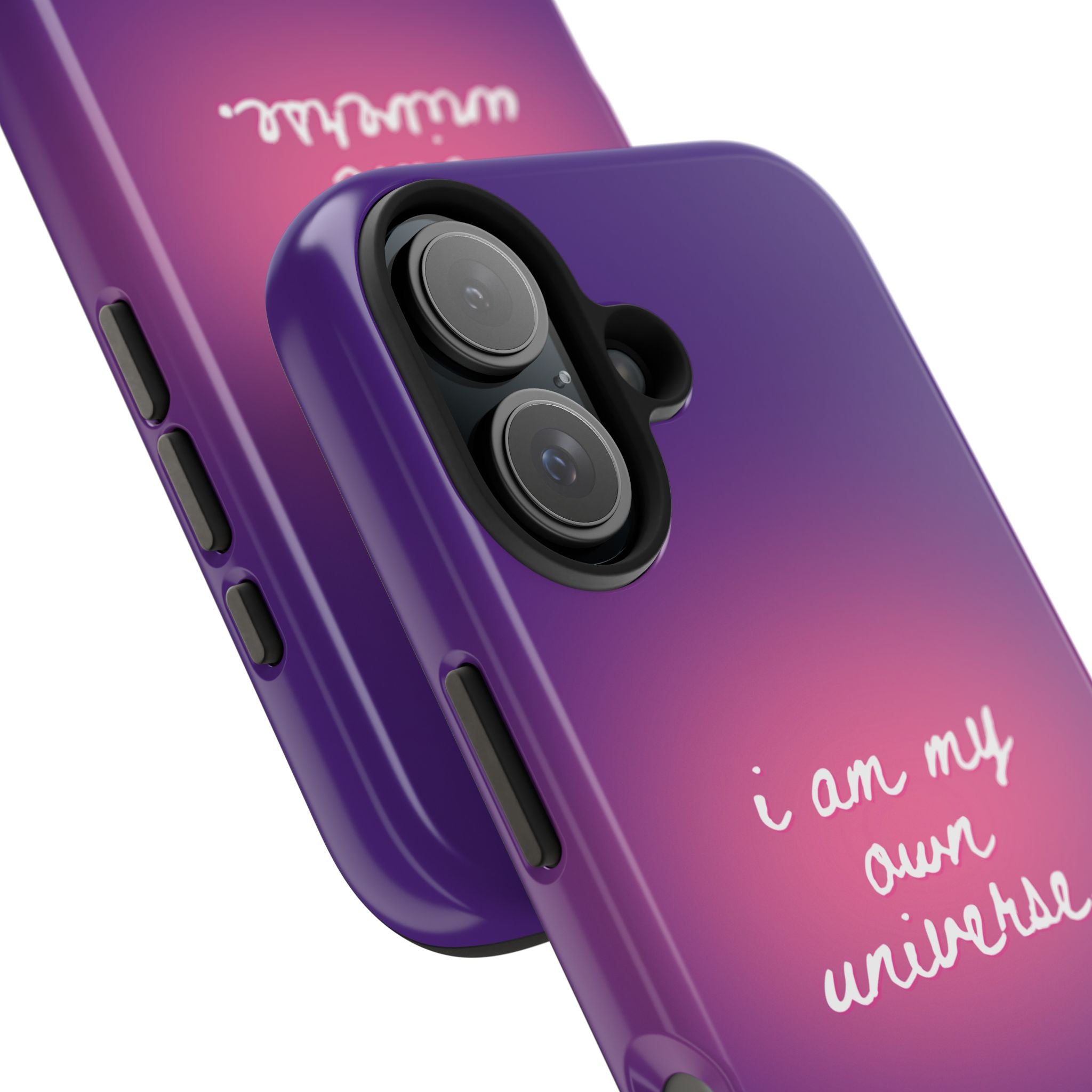 I Am My Own Universe Tough Phone Case (For iPhone, Galaxy & More) - Purple