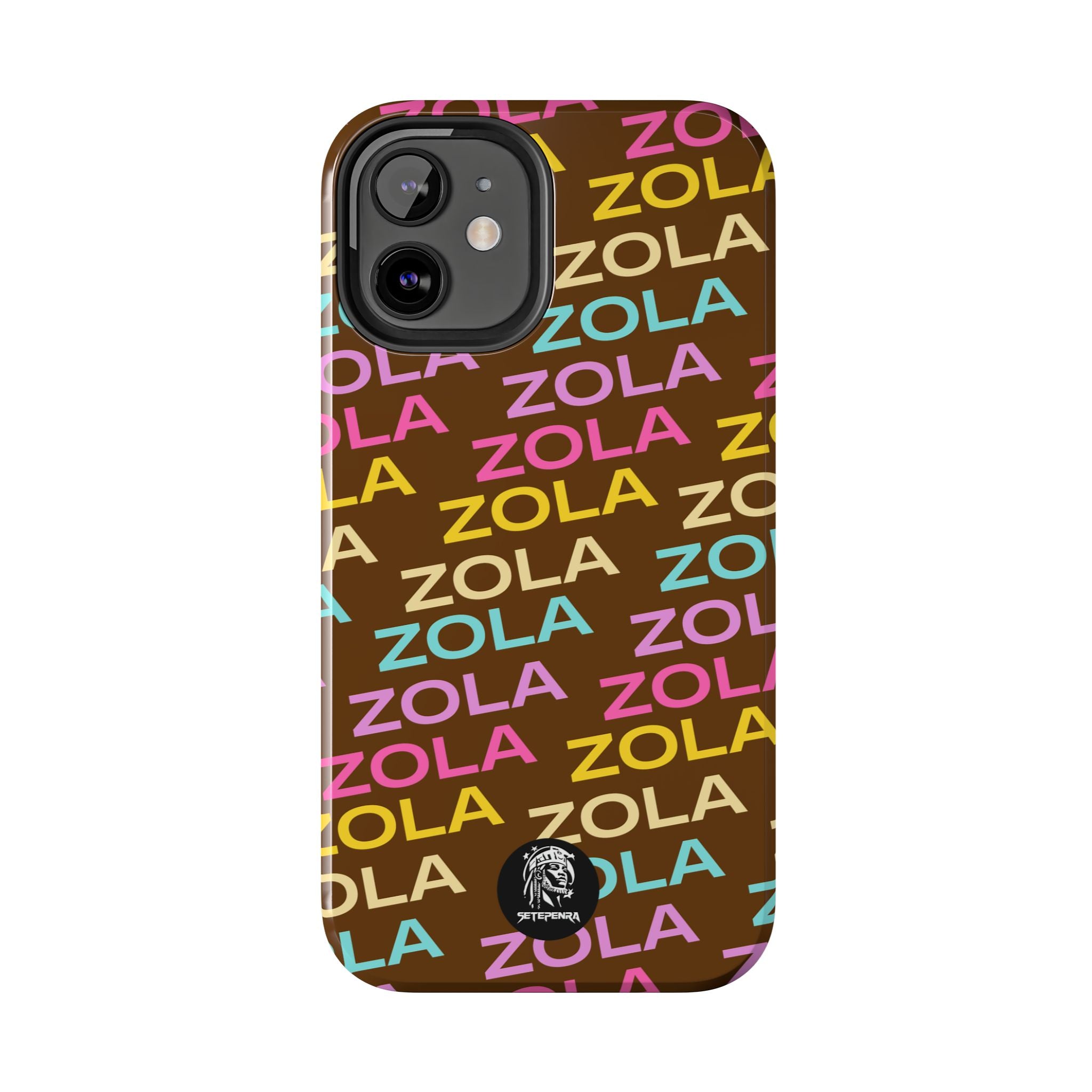 Zola Tough Phone Case (For iPhone, Galaxy & More) - Brown