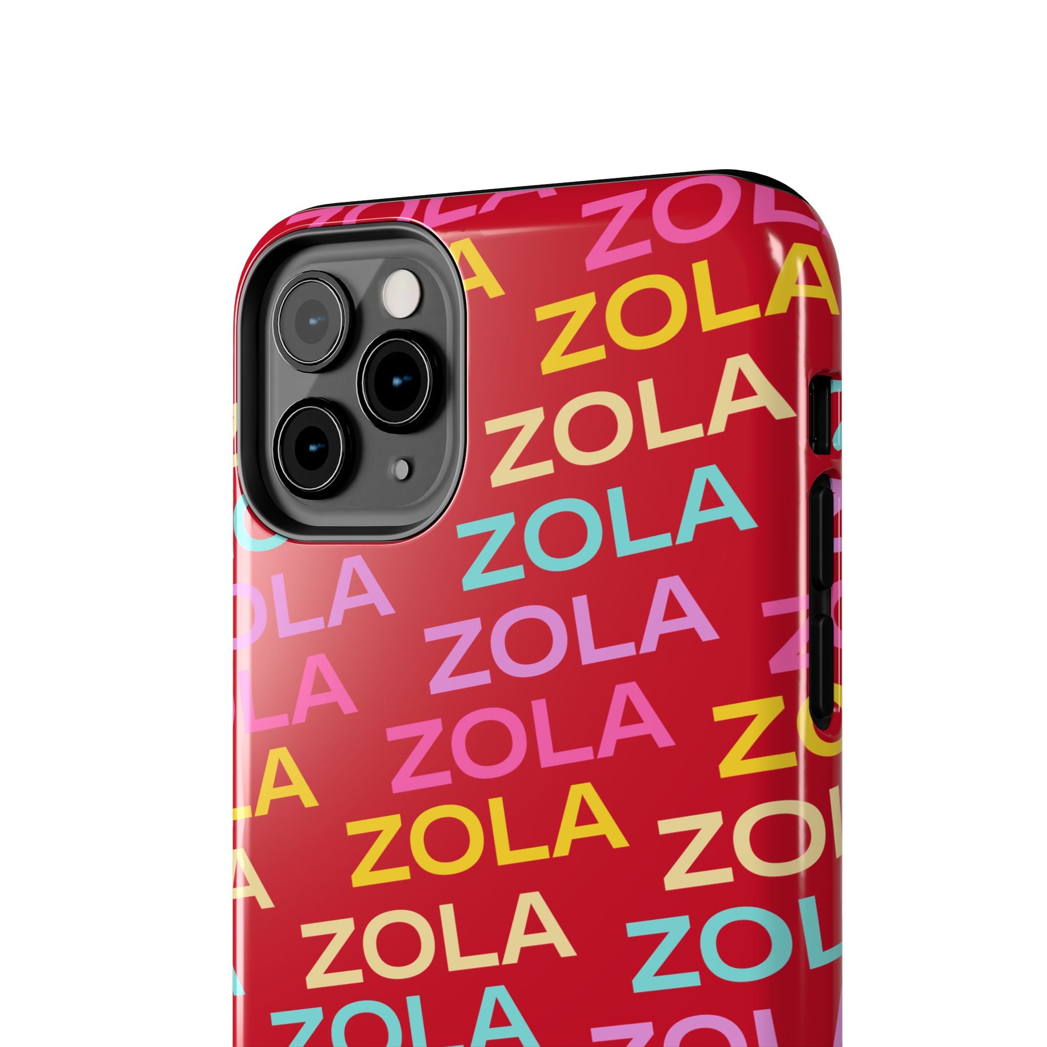 Zola Tough Phone Case (For iPhone, Galaxy & More) - Dark Red