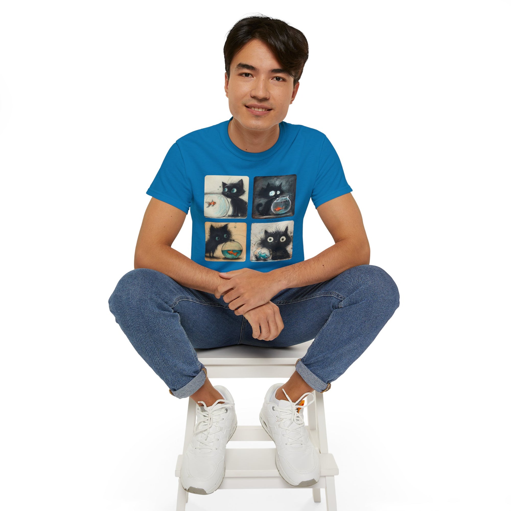 Fishy Kitty Unisex Ultra Cotton Tee