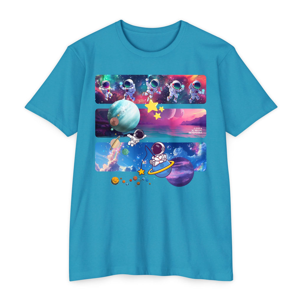 Astro Cosmo Unisex CVC Jersey T-shirt SETEPENRA T-Shirt.