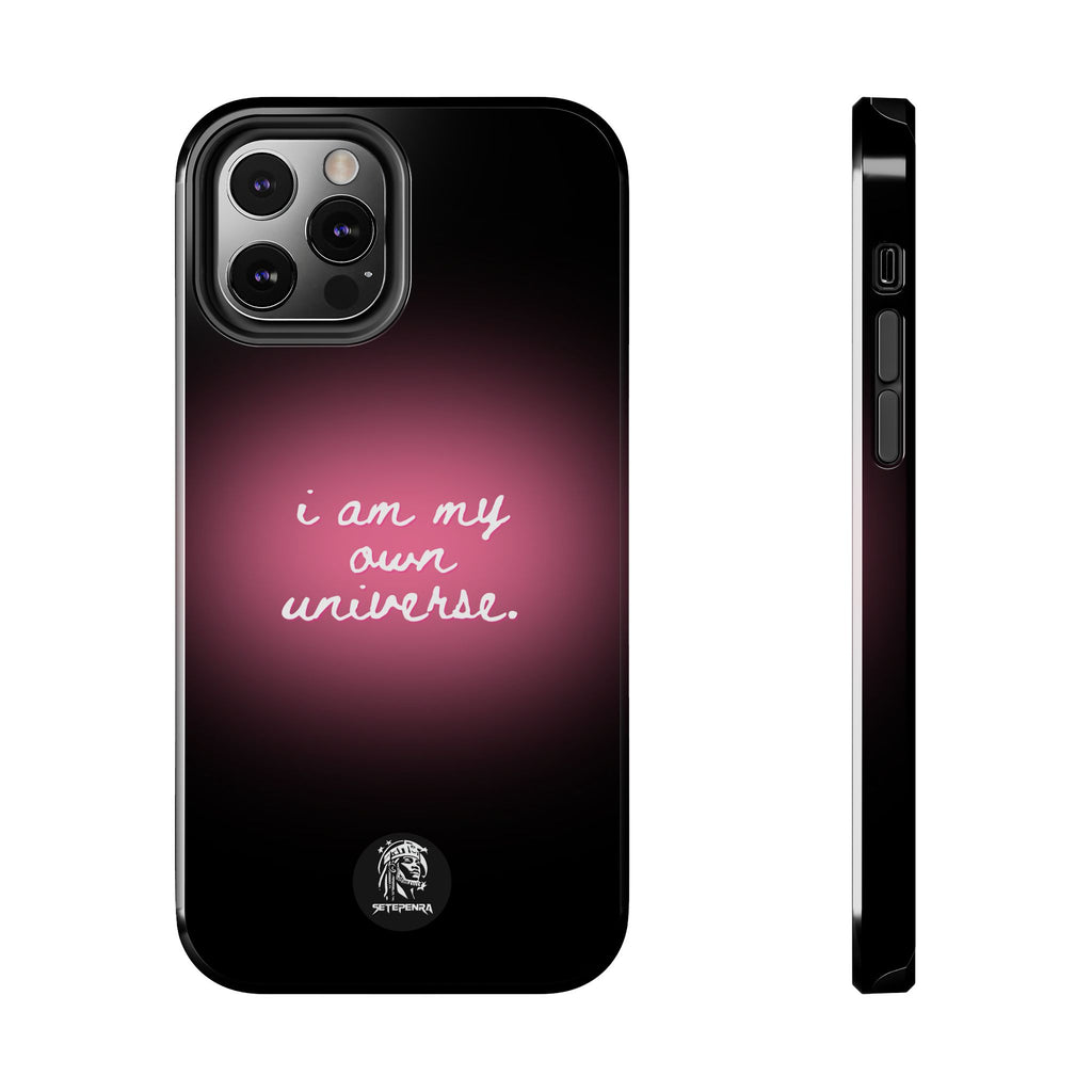 I Am My Own Universe Tough Phone Case (For iPhone, Galaxy & More) - Black SETEPENRA Phone Case.