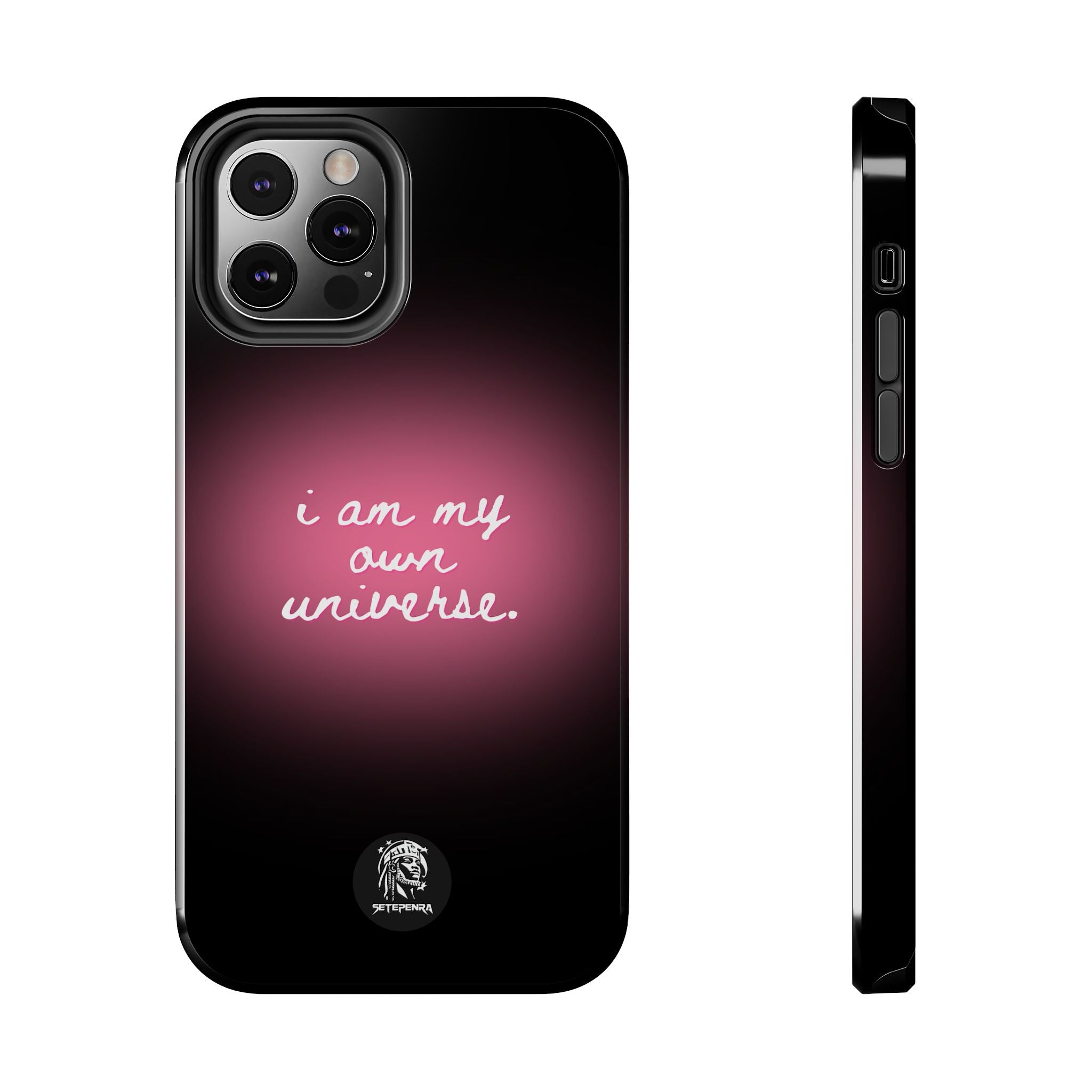 I Am My Own Universe Tough Phone Case (For iPhone, Galaxy & More) - Black SETEPENRA Phone Case.