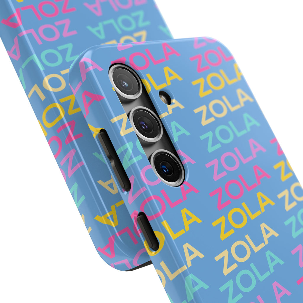 Zola Tough Phone Case (For iPhone, Galaxy & More) - Light Blue