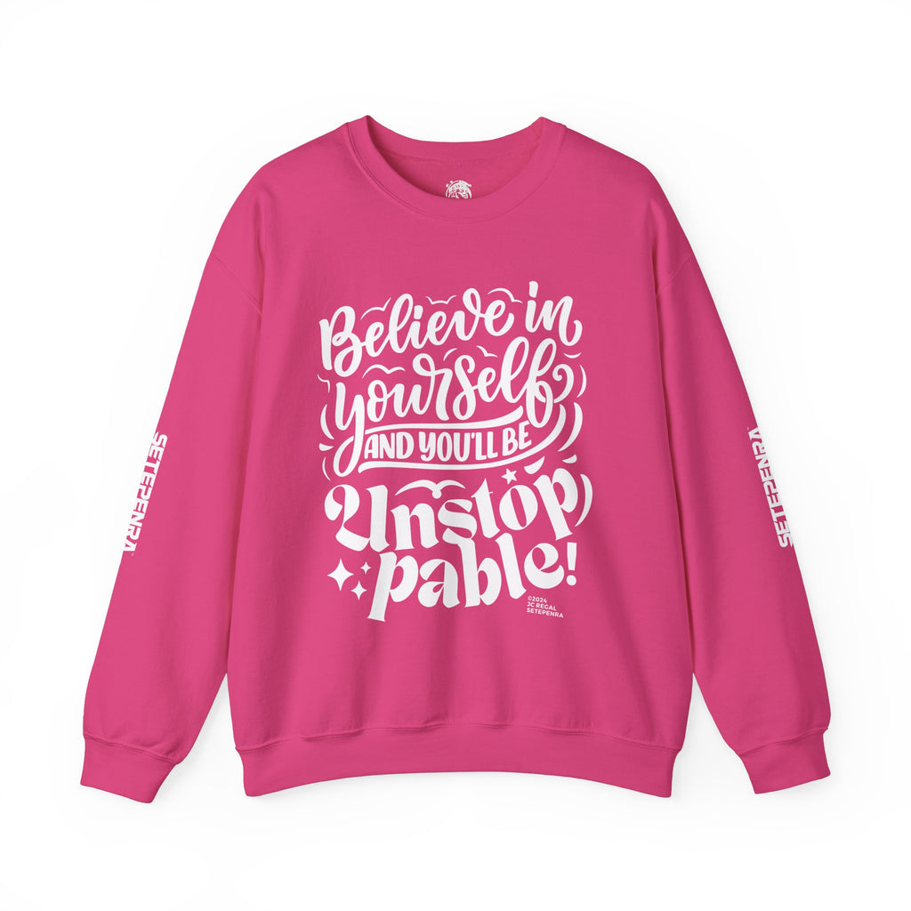 Unstoppable Unisex Heavy Blend™ Crewneck Sweatshirt SETEPENRA Sweatshirt.