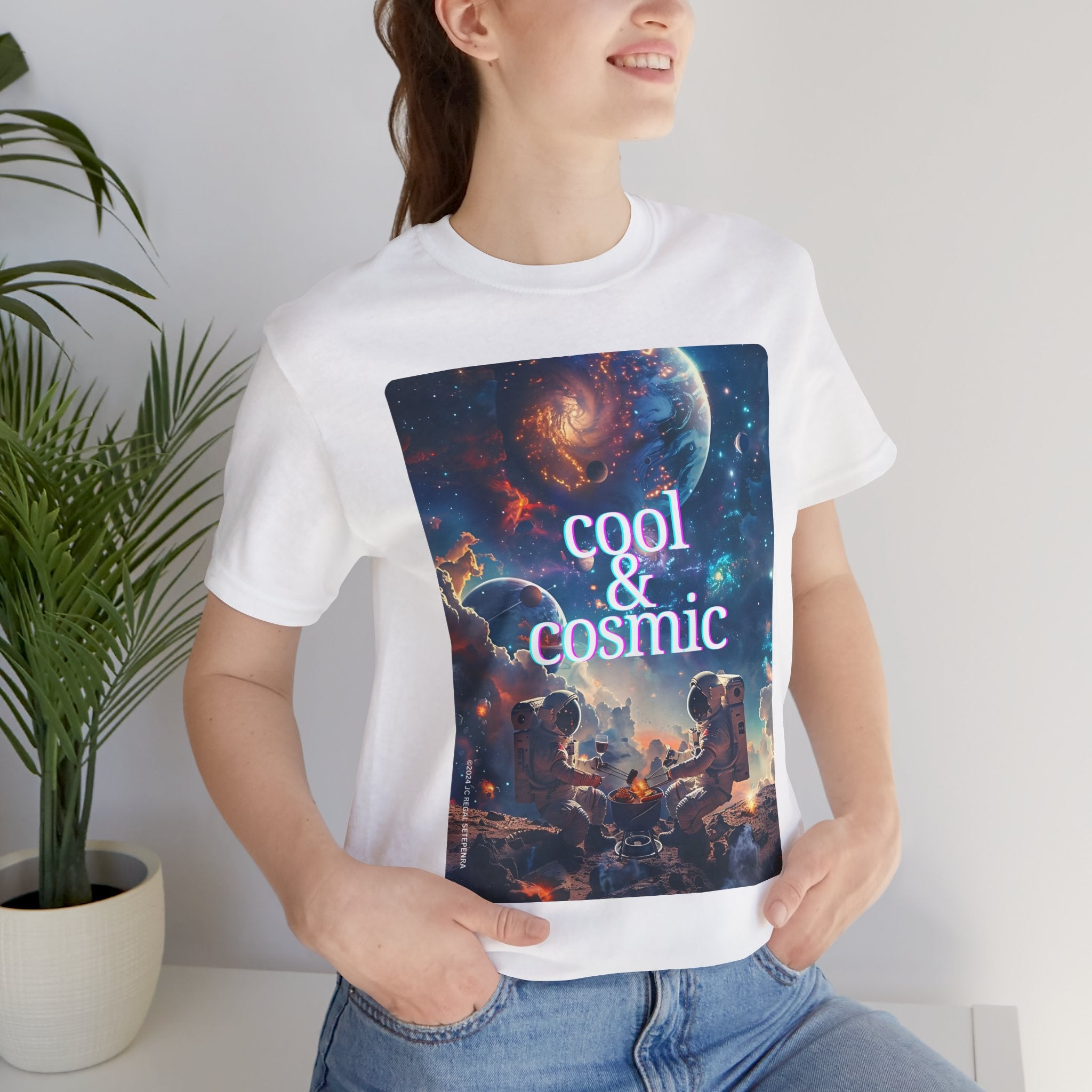 Cool & Cosmic Unisex Jersey Short Sleeve Tee