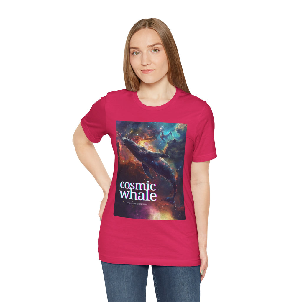 Cosmic Whale Unisex Jersey Short Sleeve Tee