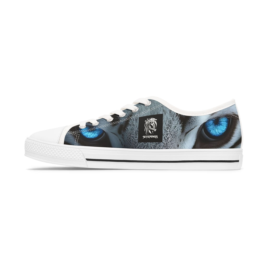 Primal Power Women's Low Top Sneakers - White Tiger (2nd Edition) SETEPENRA Shoes.