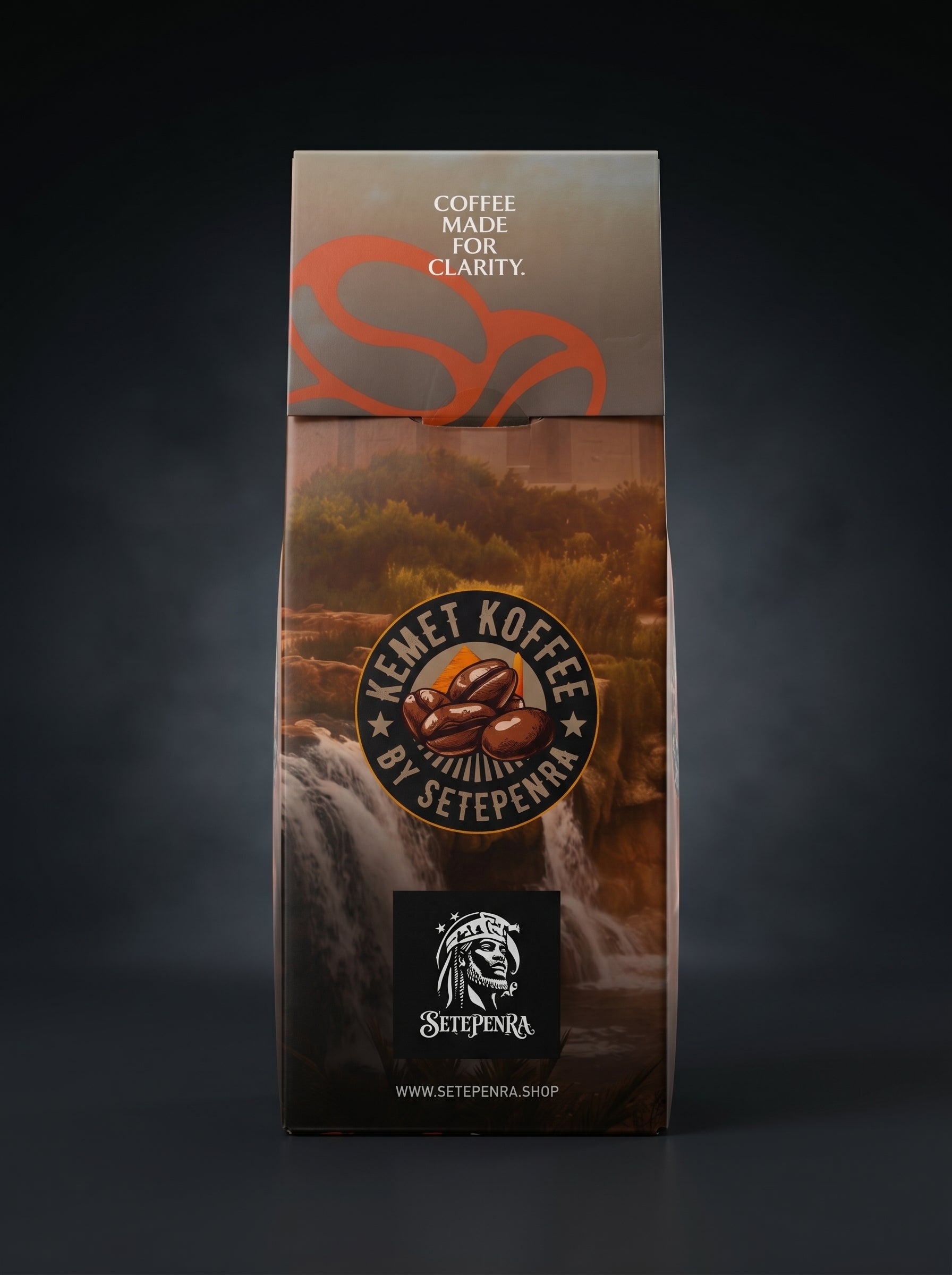 Kemet Koffee By Setepenra Ptah Valley Medium-Dark Roast Coffee Blend