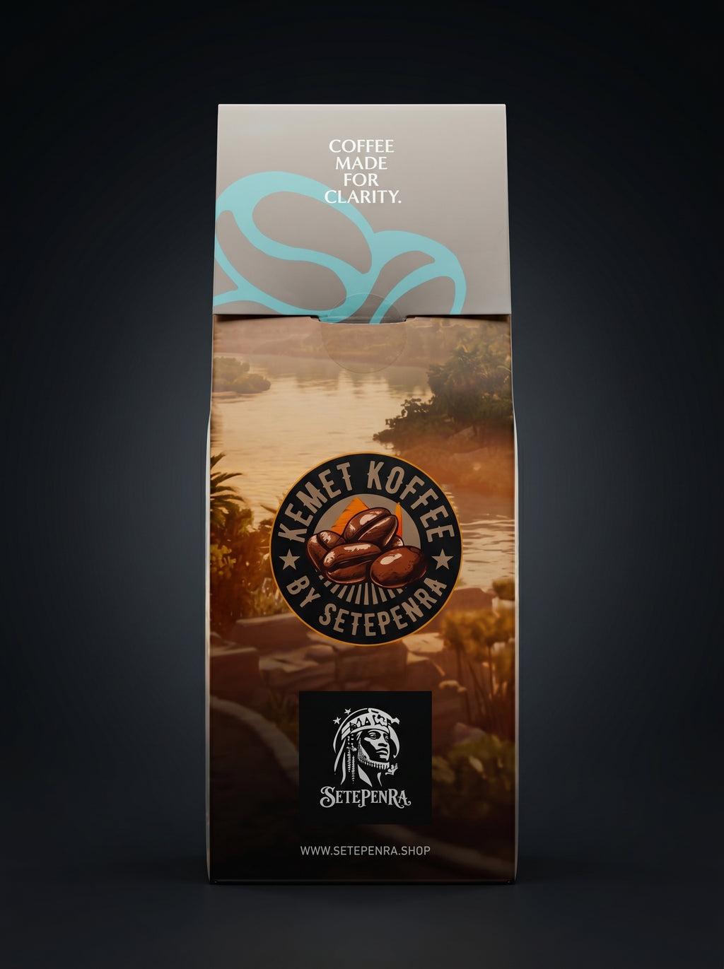 Kemet Koffee By Setepenra Hapi Creek Medium Roast Coffee Blend
