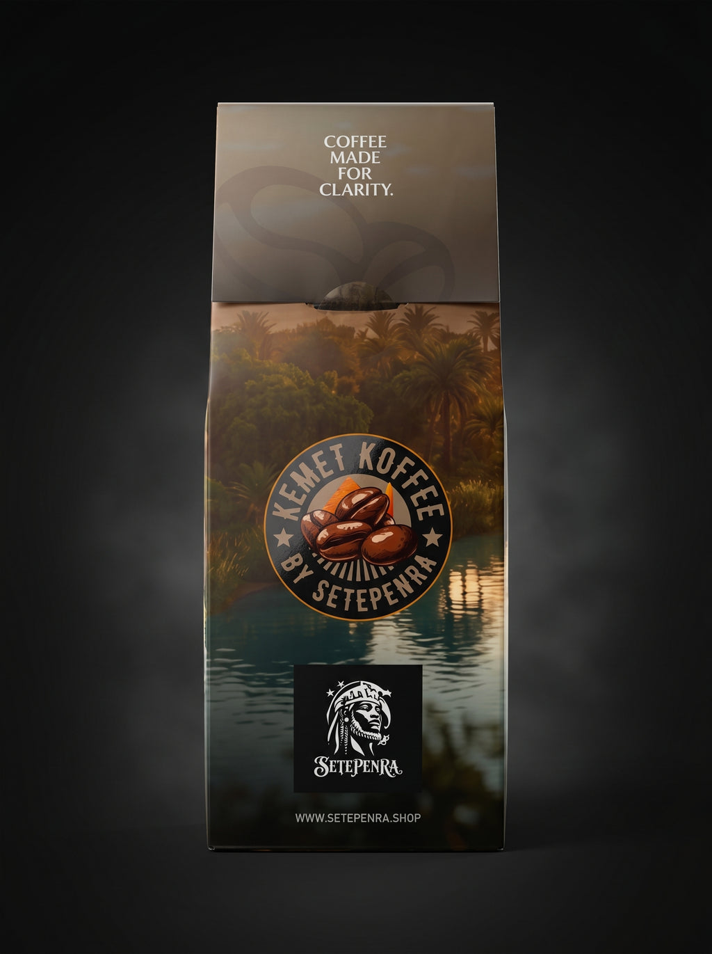 Kemet Koffee By Setepenra Dark French Roast Coffee Blend