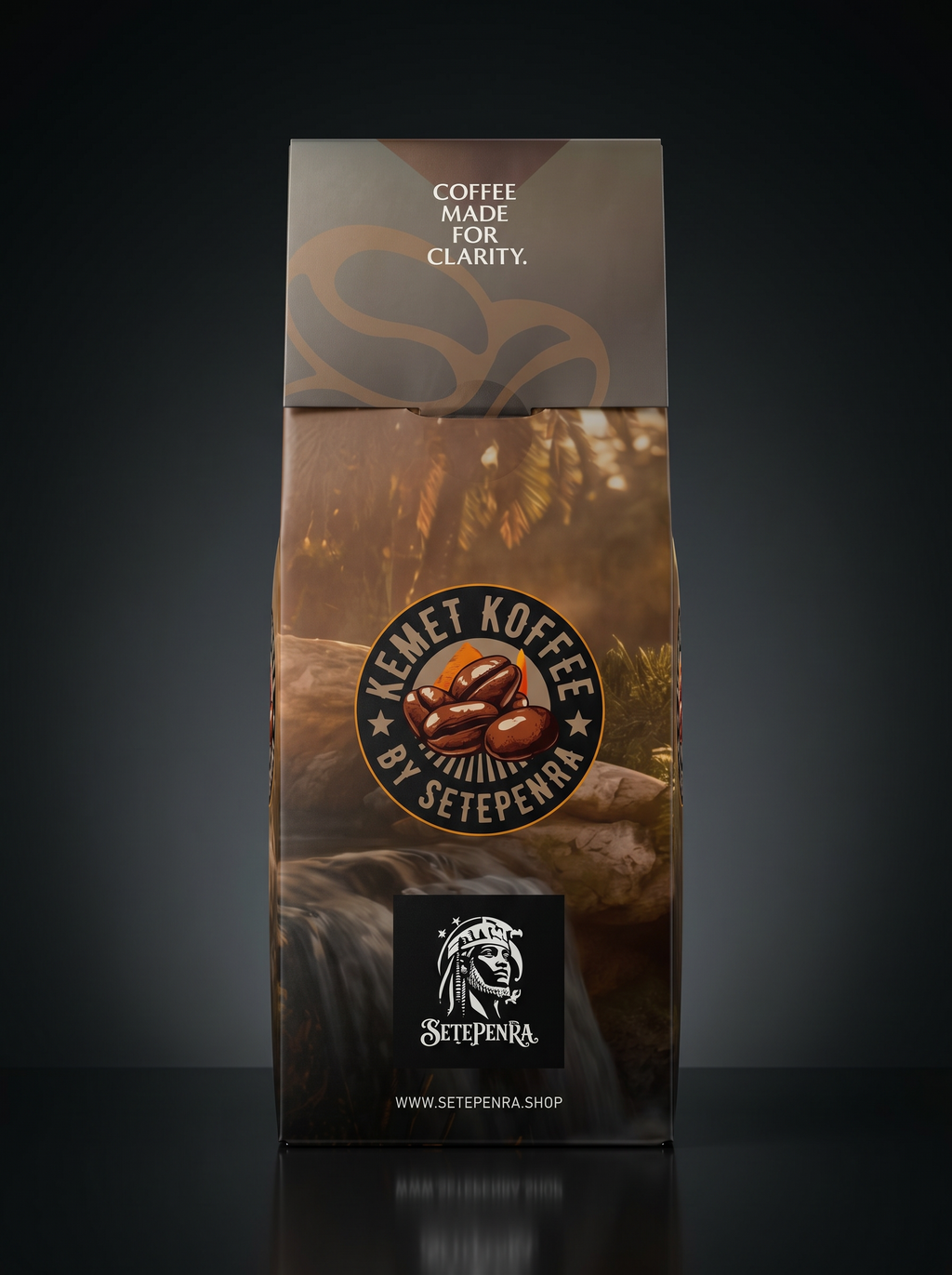 Kemet Koffee By Setepenra Light Roast Coffee Blend