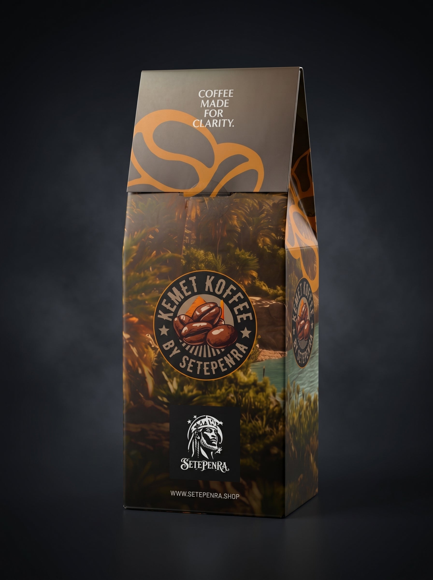 Kemet Koffee By Setepenra Medium-Dark Roast Coffee Blend