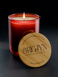 Origjyn Scintillating Scents Bamboo Lid Aromatherapy 14oz Scented Soy Candle
