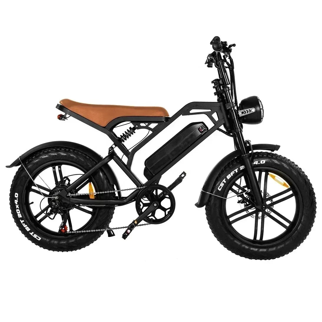 SETEPENRA V20Pro 20 Inch 15AH 1000W / 13AH 500W Motor 48V City Mountain eBike (Black)