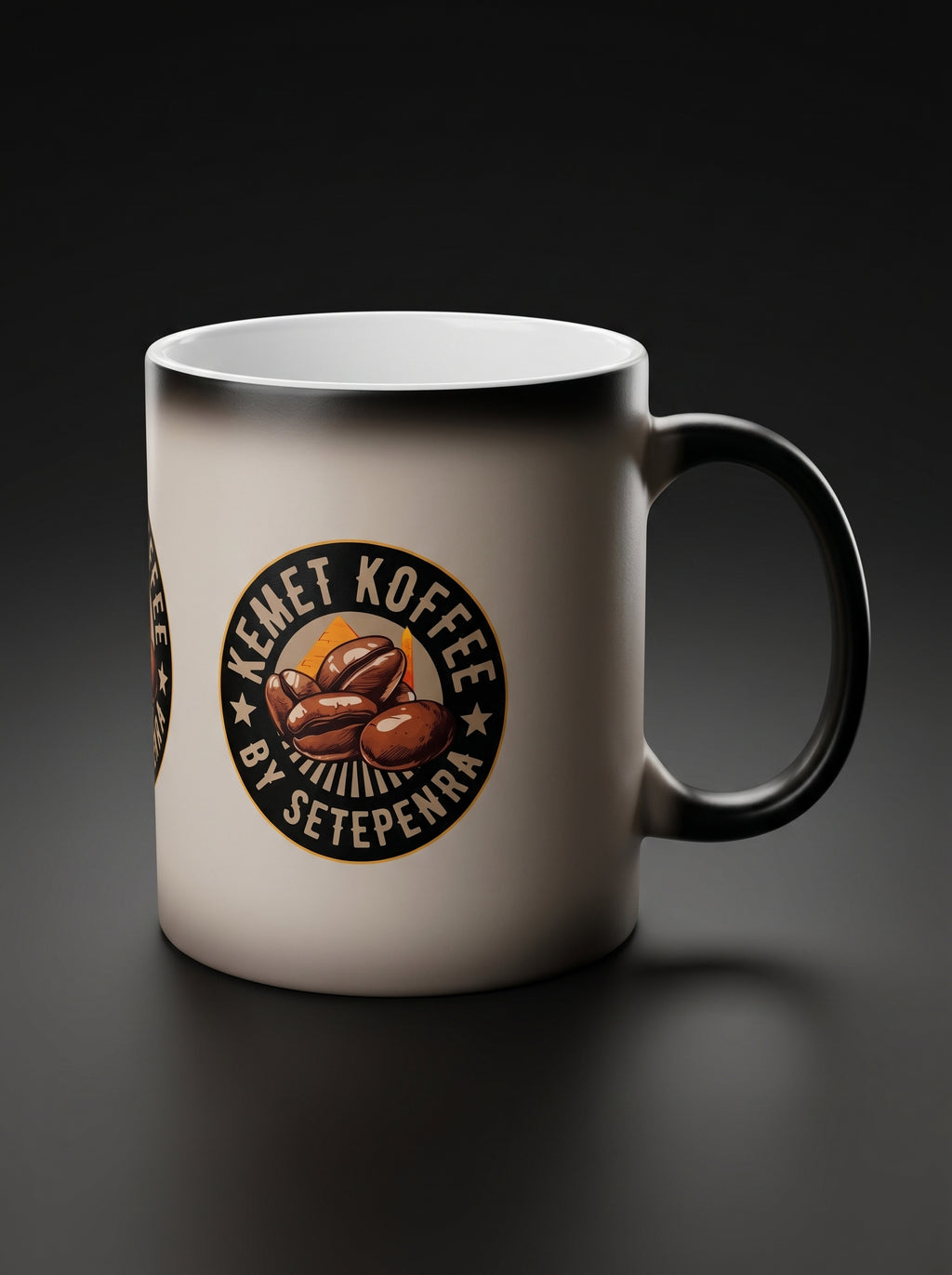 Kemet Koffee By Setepenra Color-Changing Mug, 11oz