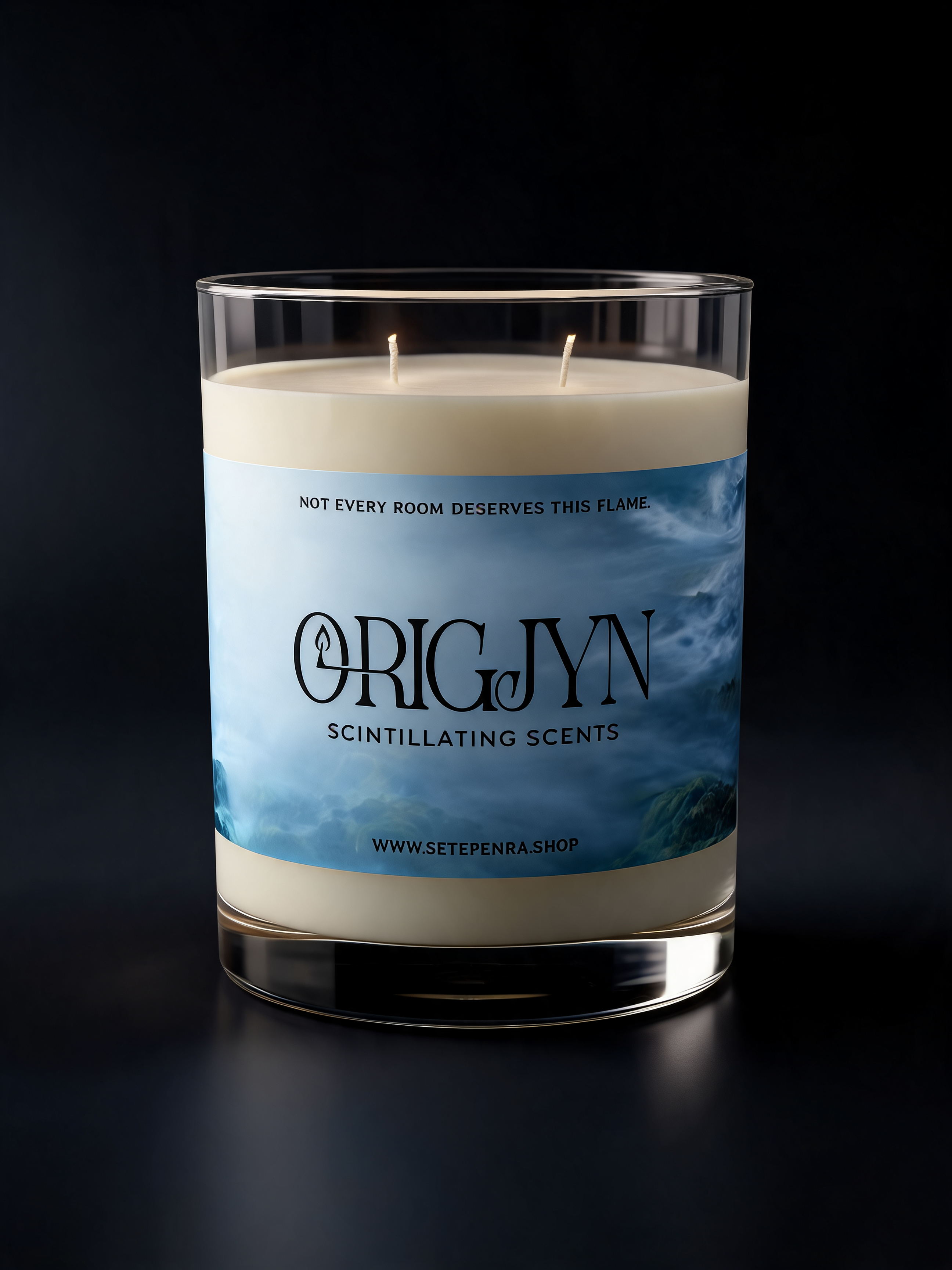 Origjyn Scintillating Scents 11oz Glass Scented Candle – Full Glass, Luxury Home Fragrance