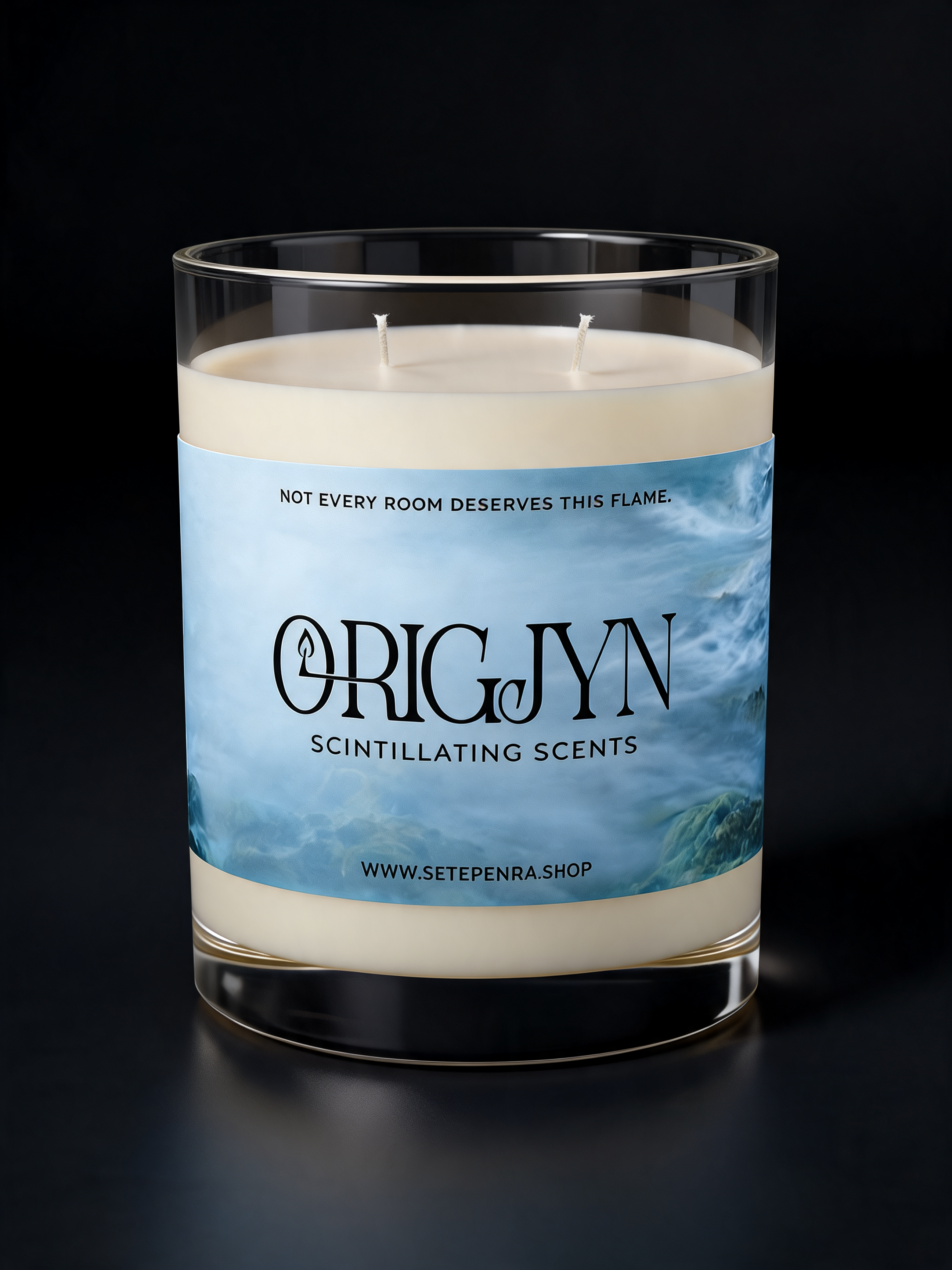Origjyn Scintillating Scents 11oz Glass Scented Candle – Full Glass, Luxury Home Fragrance