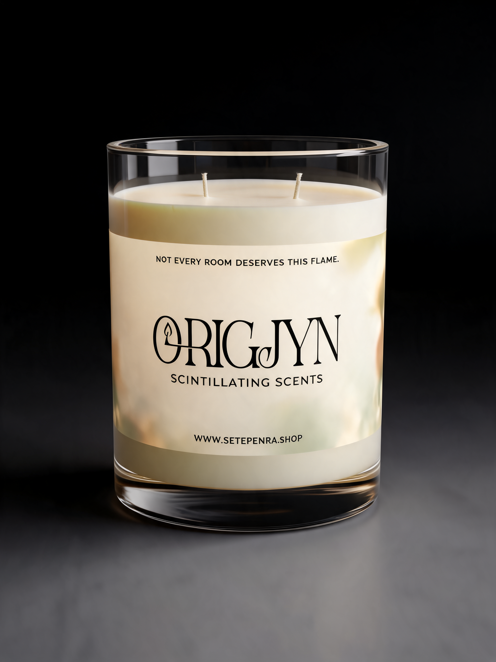 Origjyn Scintillating Scents 11oz Glass Scented Candle – Full Glass, Luxury Home Fragrance