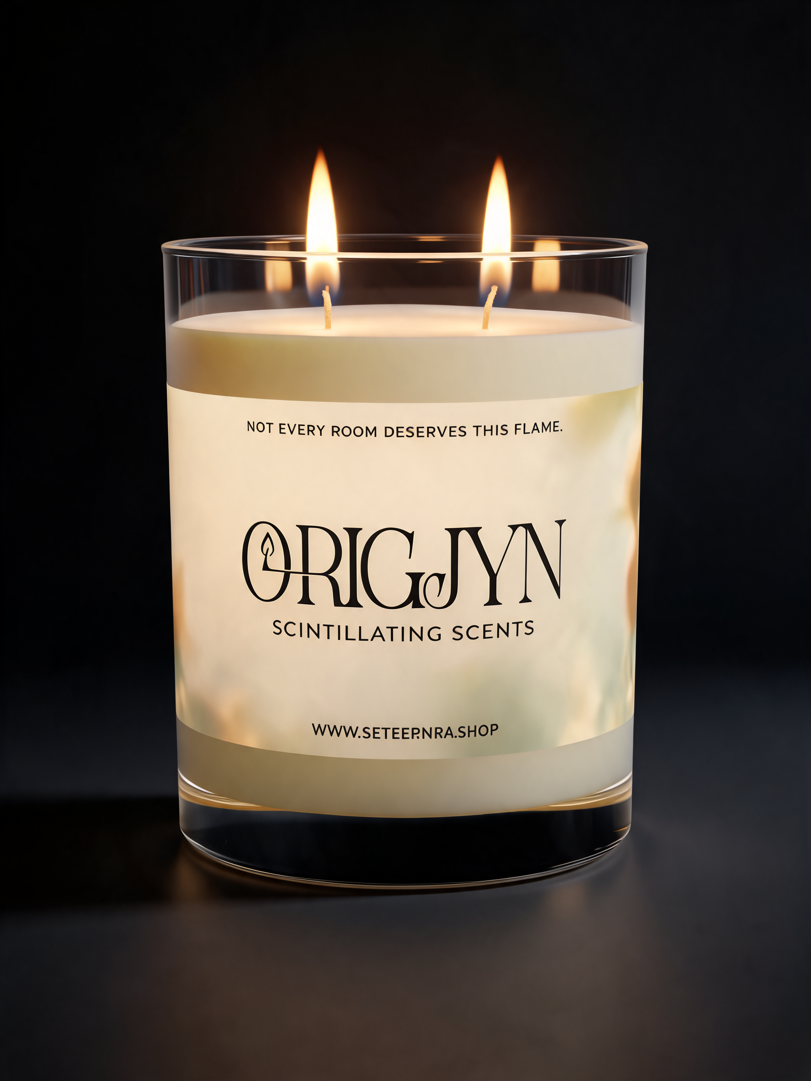 Origjyn Scintillating Scents 11oz Glass Scented Candle – Full Glass, Luxury Home Fragrance