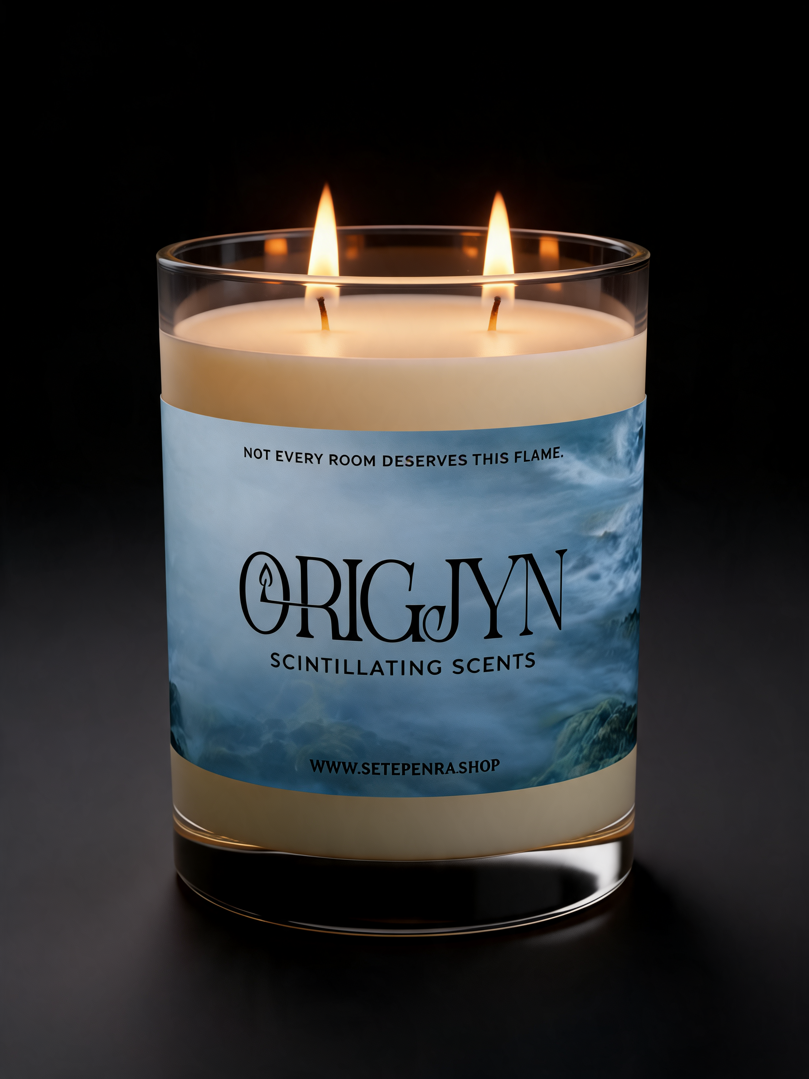 Origjyn Scintillating Scents 11oz Glass Scented Candle – Full Glass, Luxury Home Fragrance