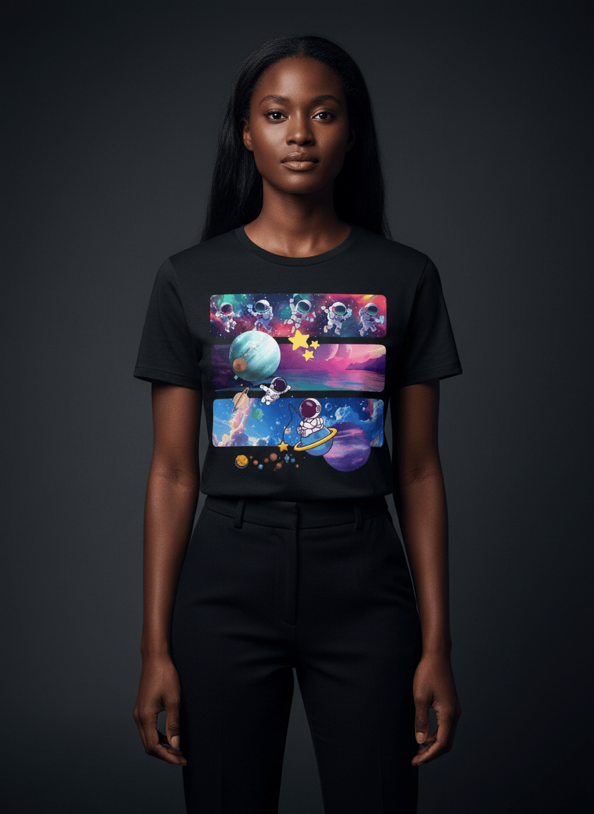 Astro Cosmo Unisex CVC Jersey T-shirt