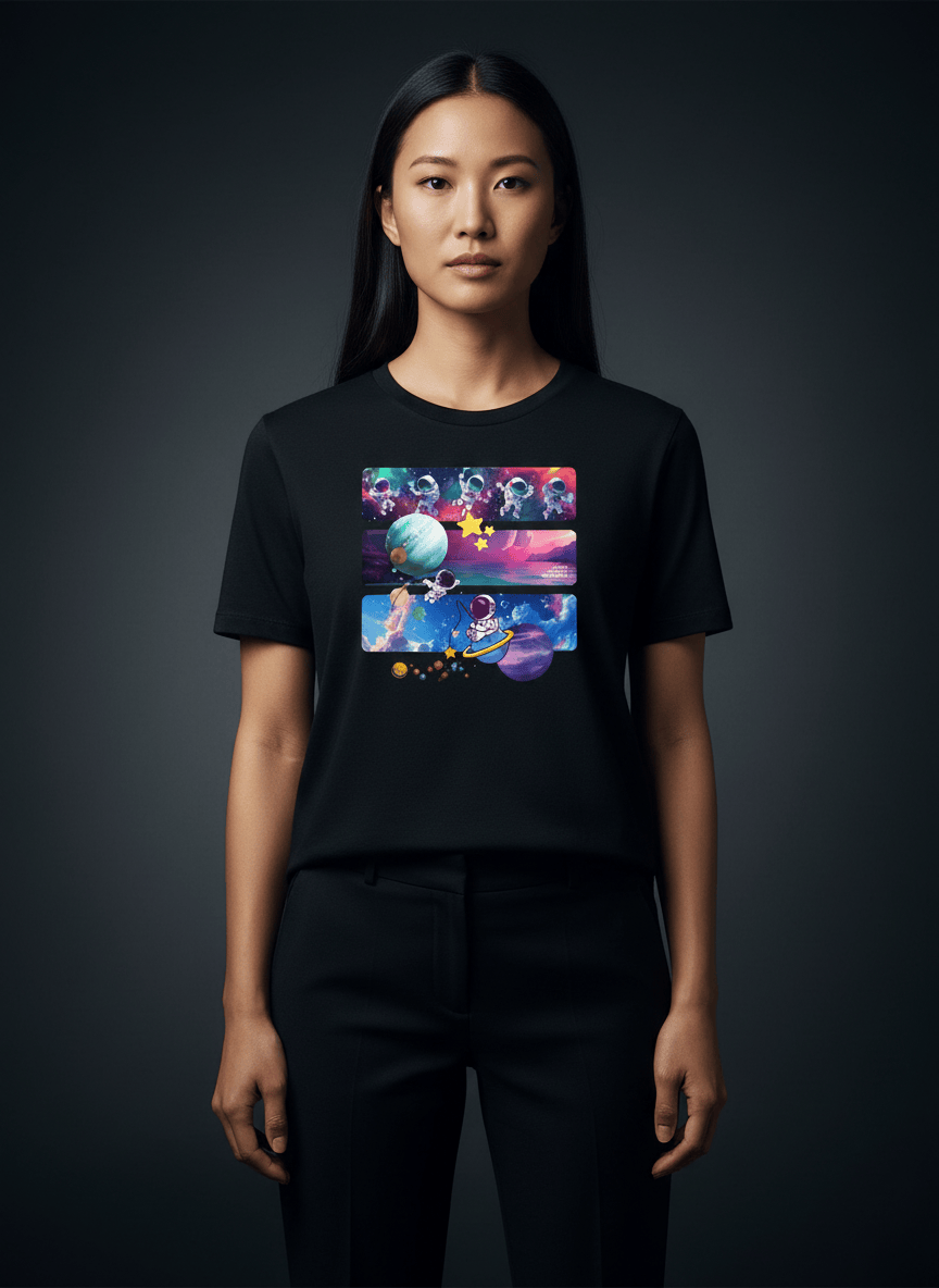 Astro Cosmo Unisex CVC Jersey T-shirt