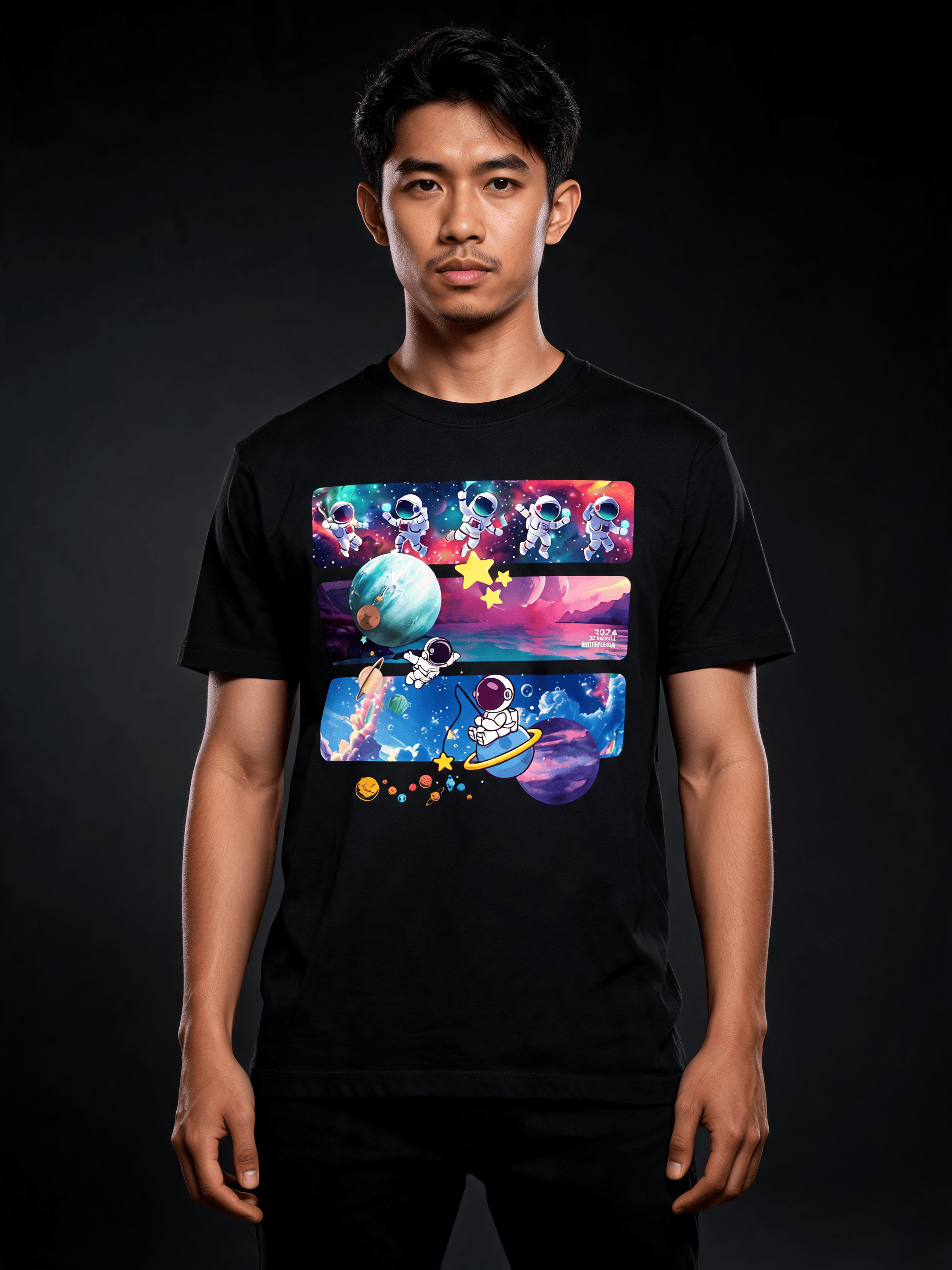 Astro Cosmo Unisex CVC Jersey T-shirt