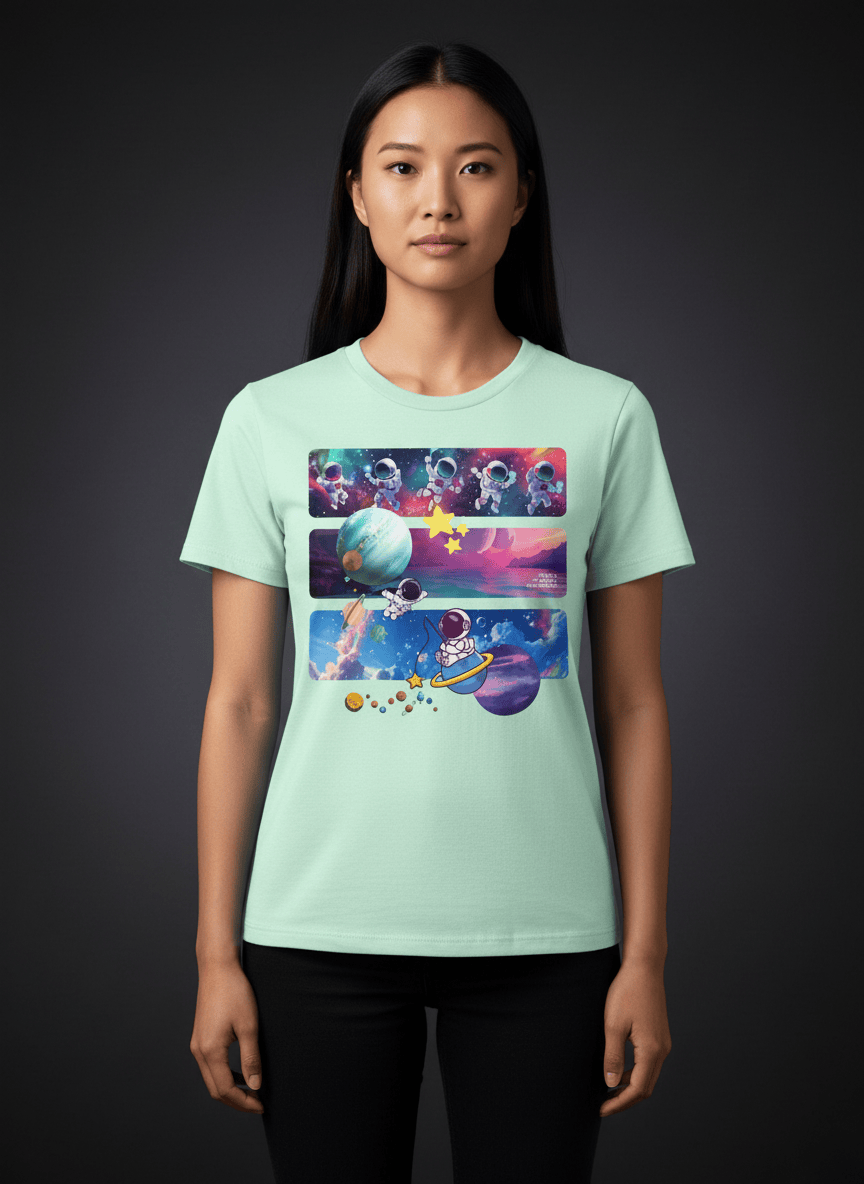 Astro Cosmo Unisex CVC Jersey T-shirt