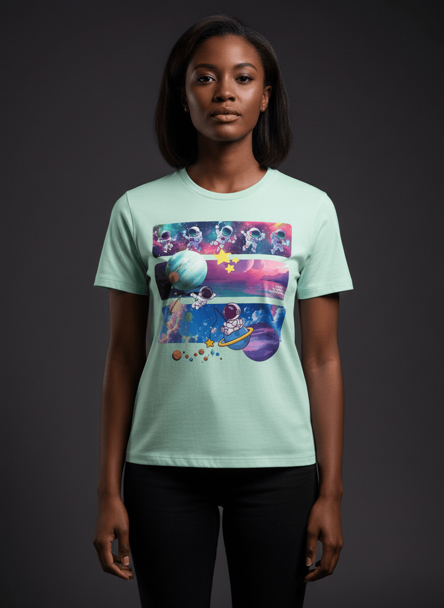 Astro Cosmo Unisex CVC Jersey T-shirt