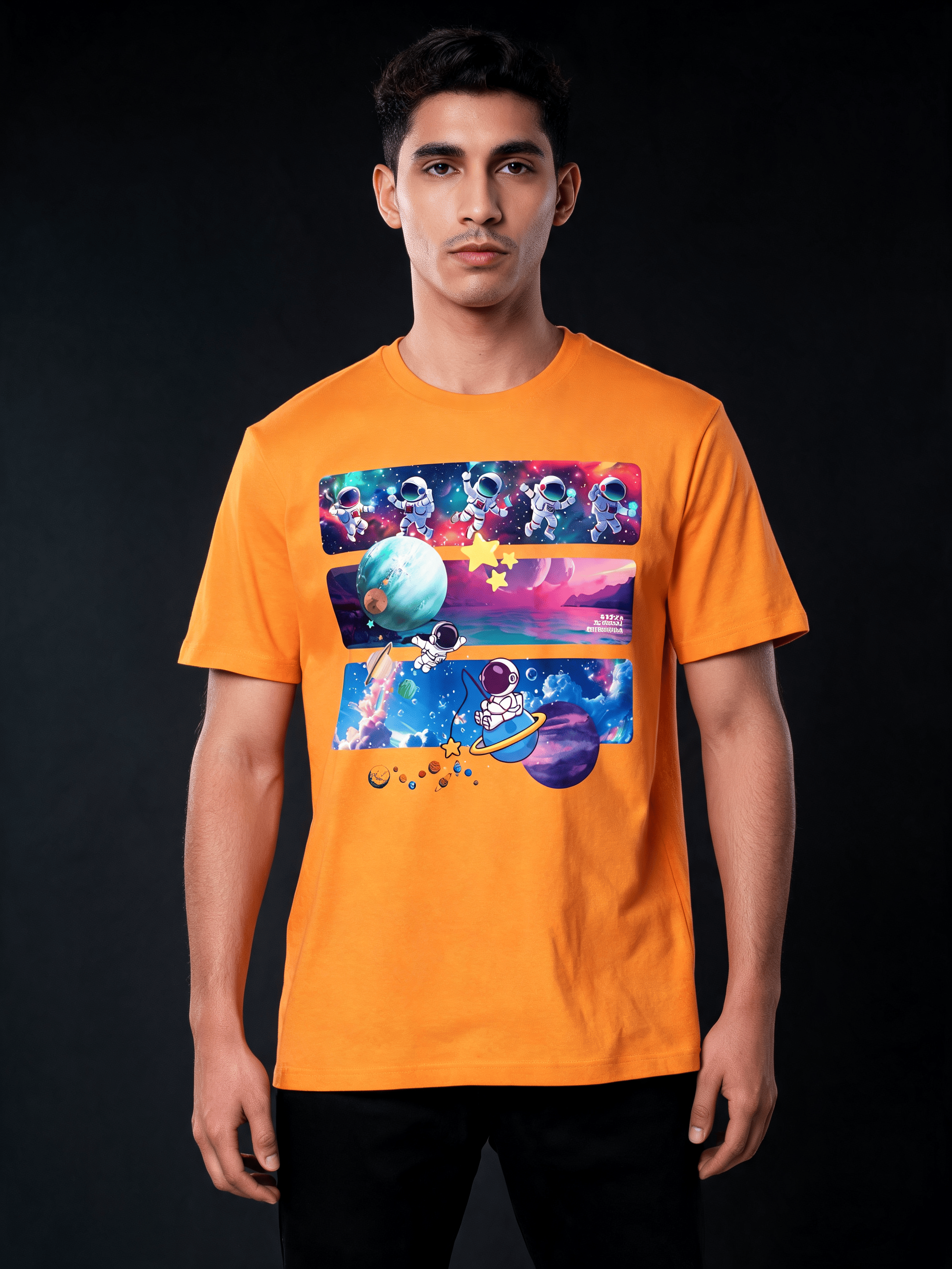 Astro Cosmo Unisex CVC Jersey T-shirt