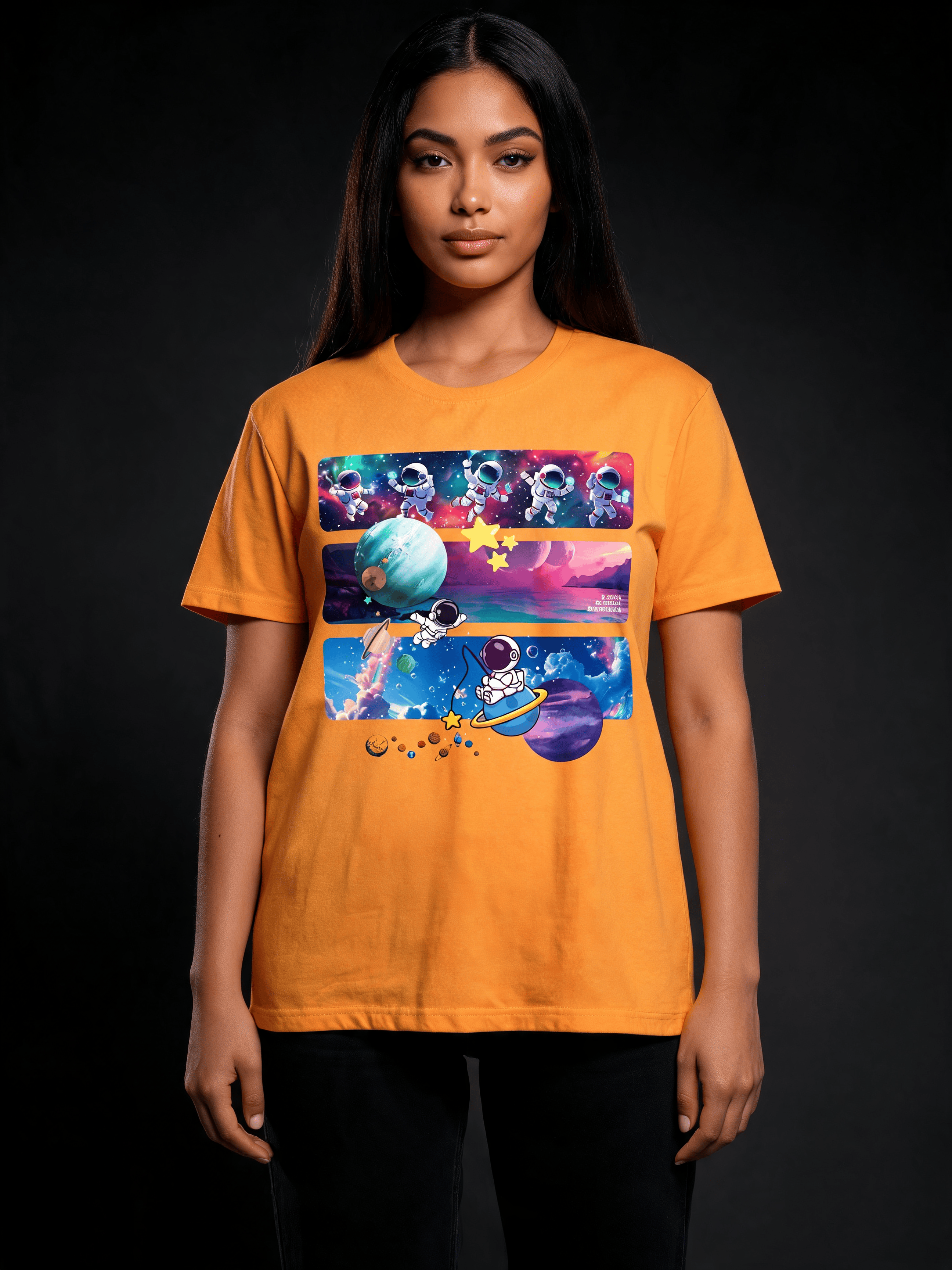 Astro Cosmo Unisex CVC Jersey T-shirt