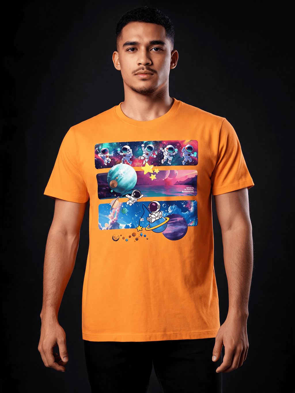 Astro Cosmo Unisex CVC Jersey T-shirt