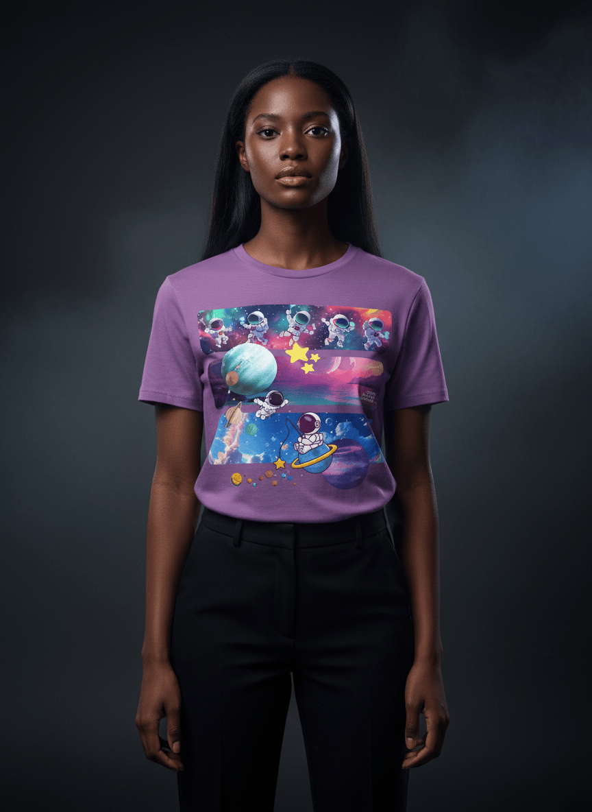 Astro Cosmo Unisex CVC Jersey T-shirt