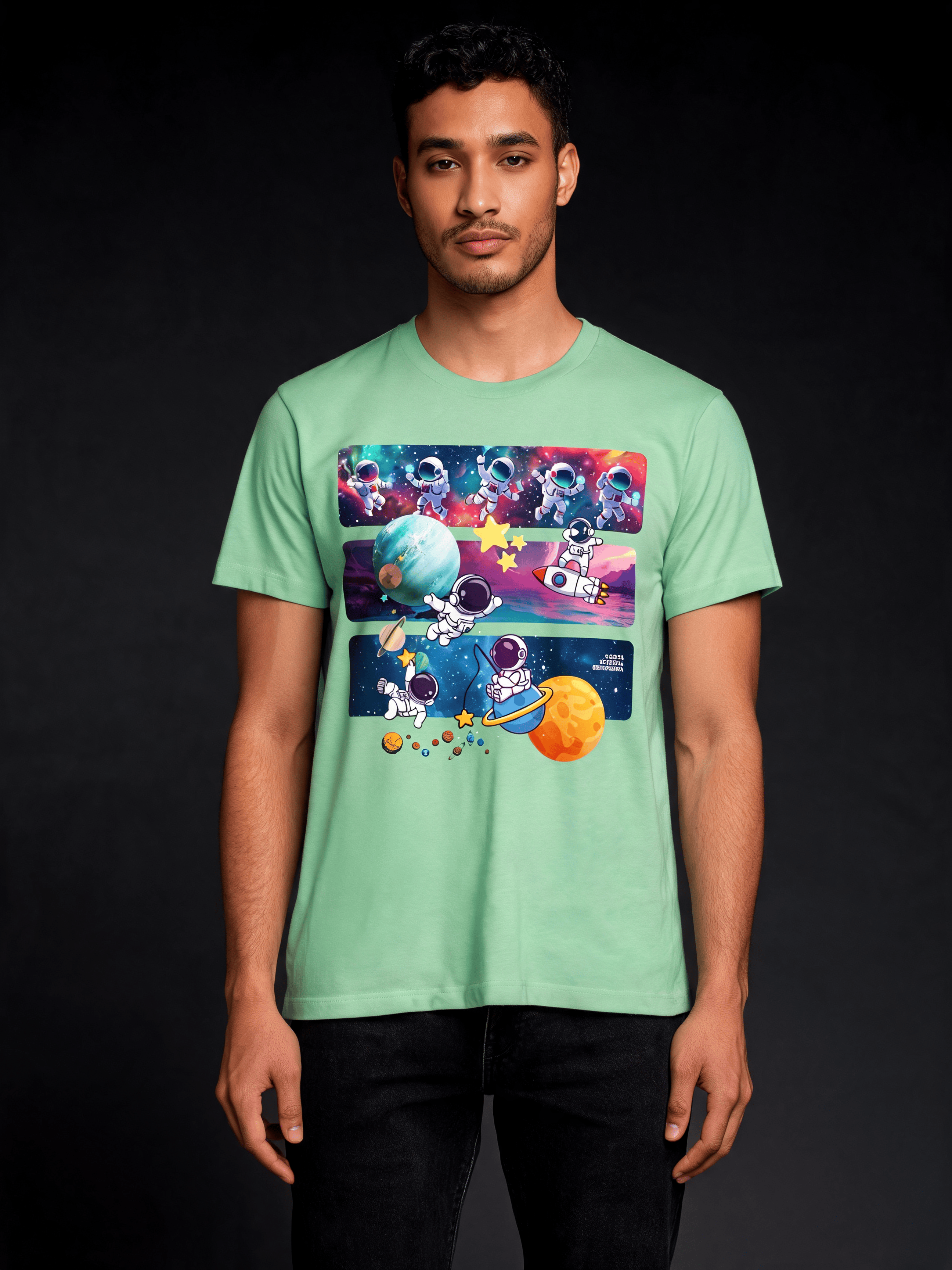 Astro Cosmo (V2.0) Unisex CVC Jersey T-Shirt