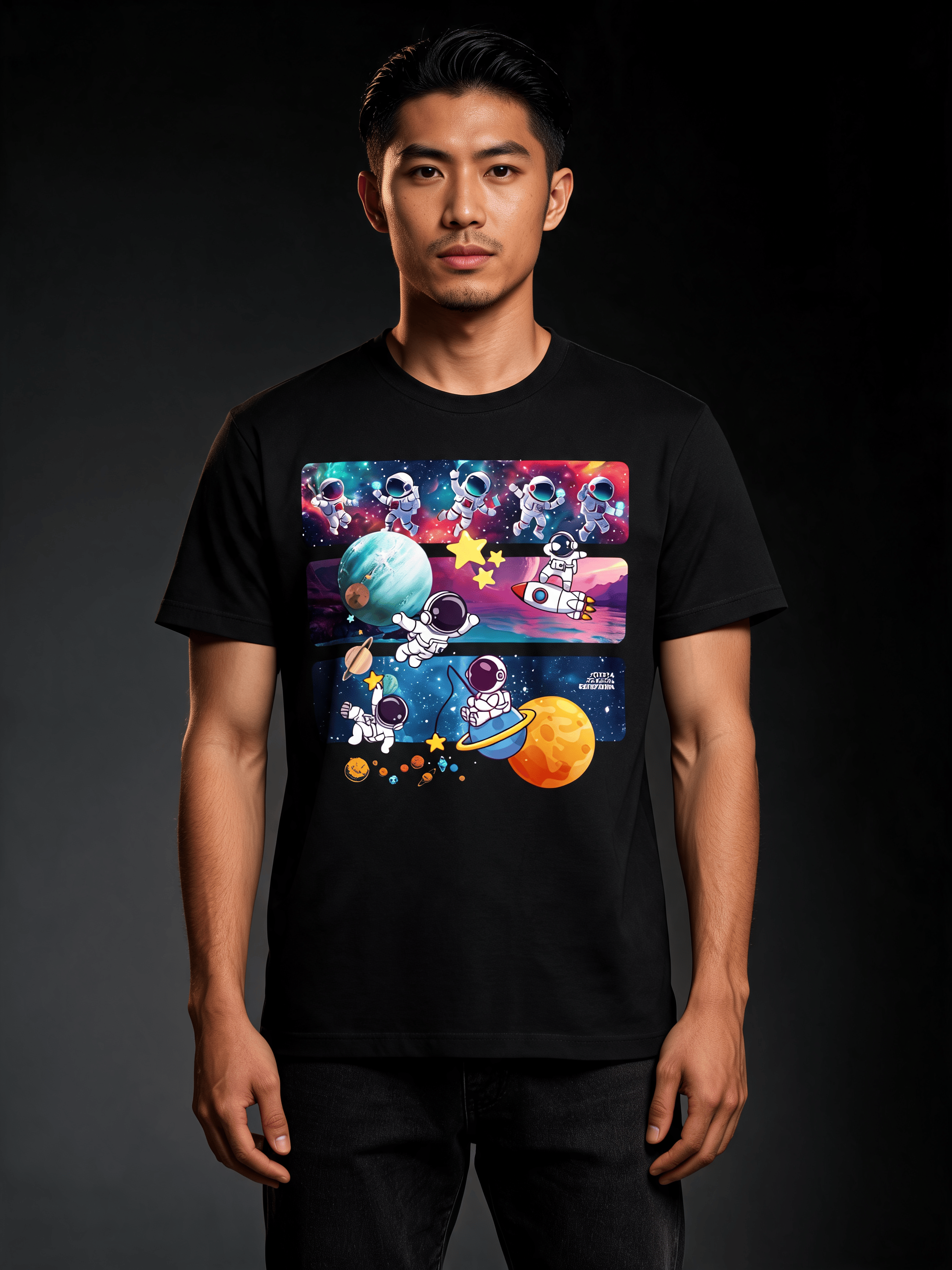 Astro Cosmo (V2.0) Unisex CVC Jersey T-Shirt
