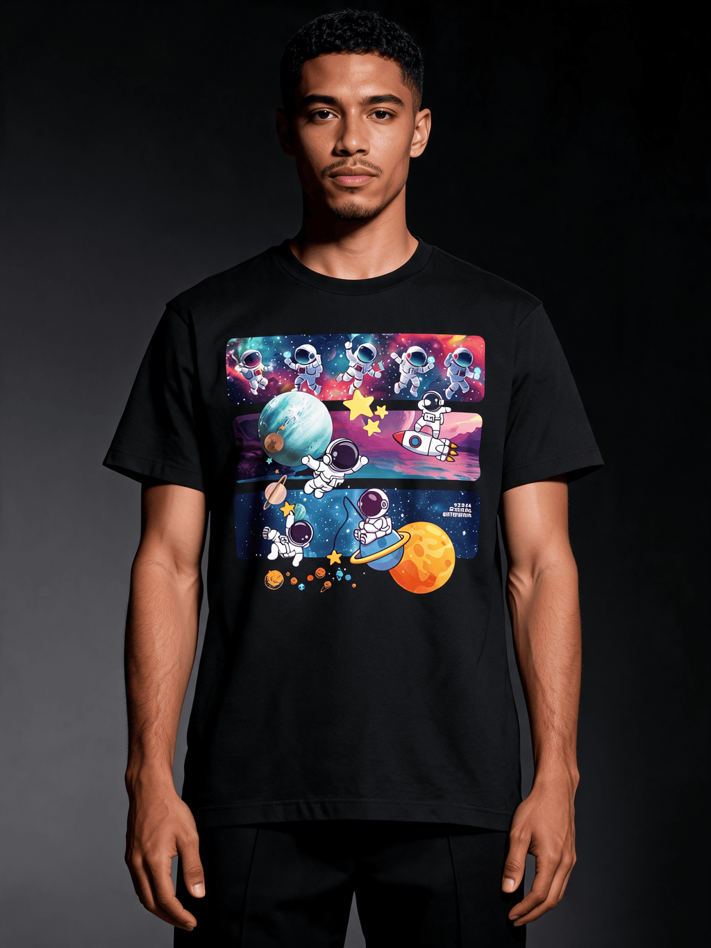 Astro Cosmo (V2.0) Unisex CVC Jersey T-Shirt
