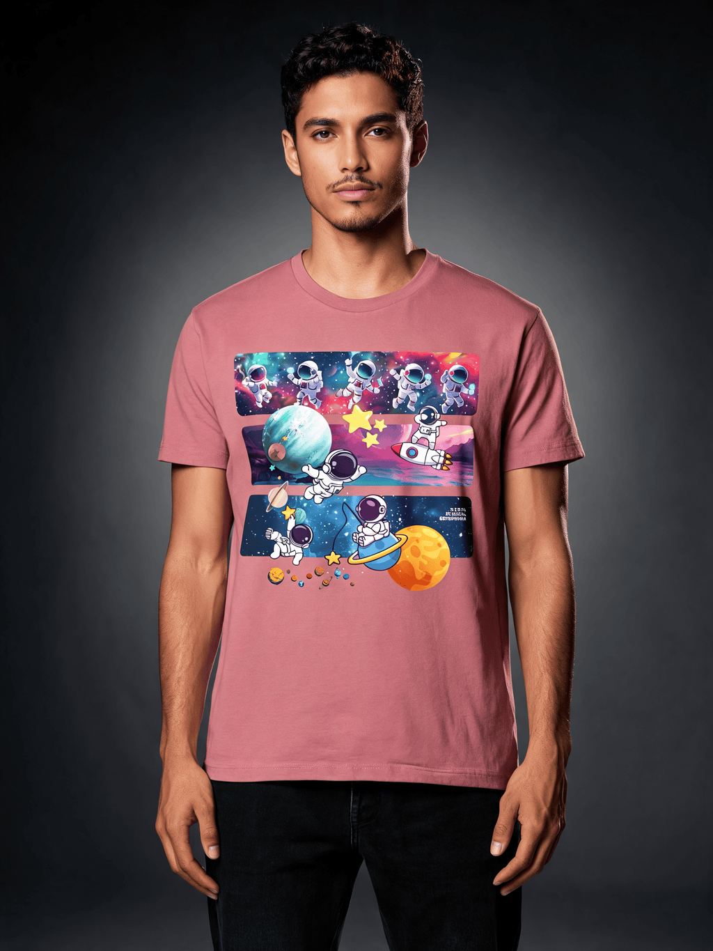 Astro Cosmo (V2.0) Unisex CVC Jersey T-Shirt