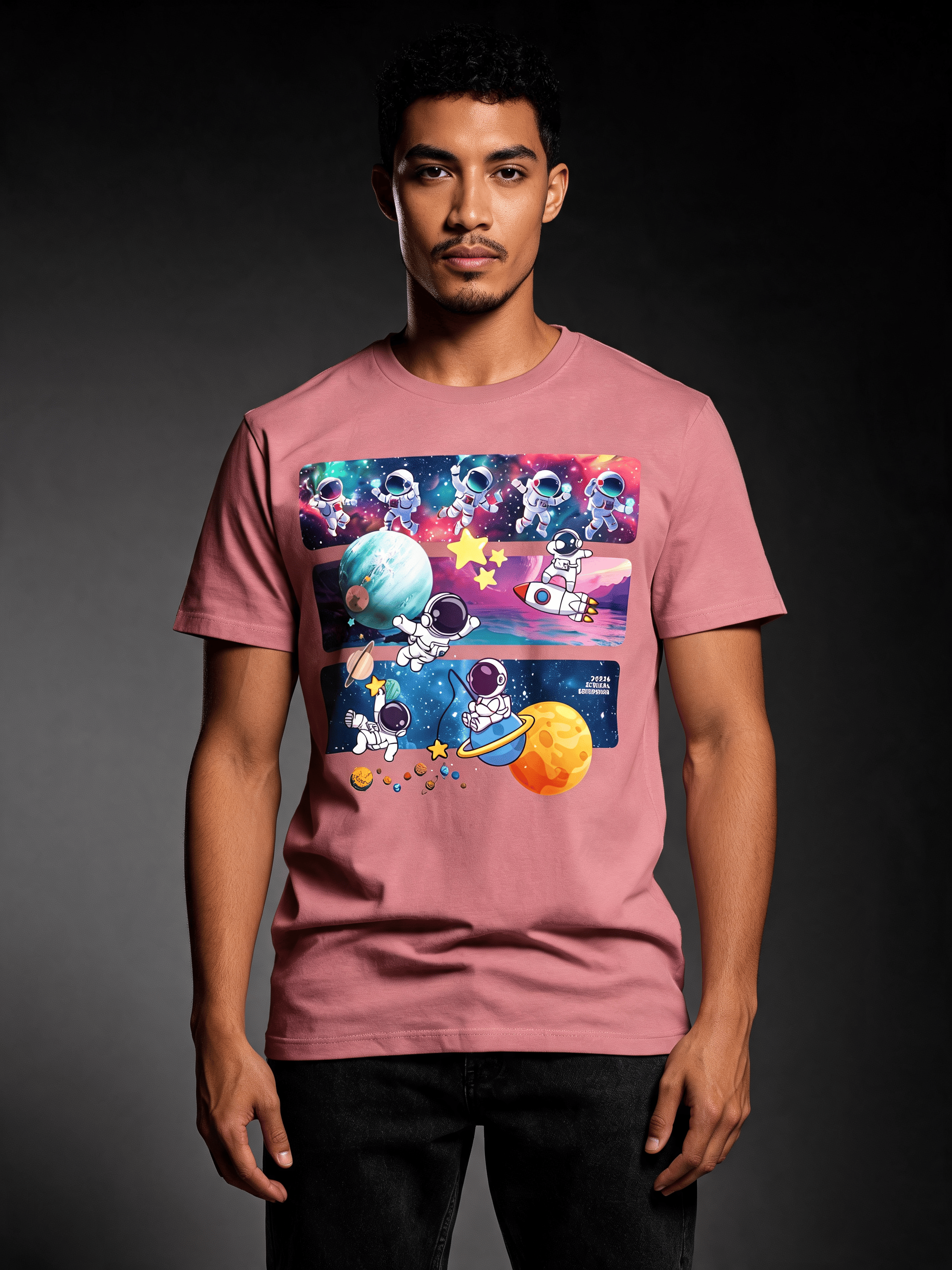 Astro Cosmo (V2.0) Unisex CVC Jersey T-Shirt