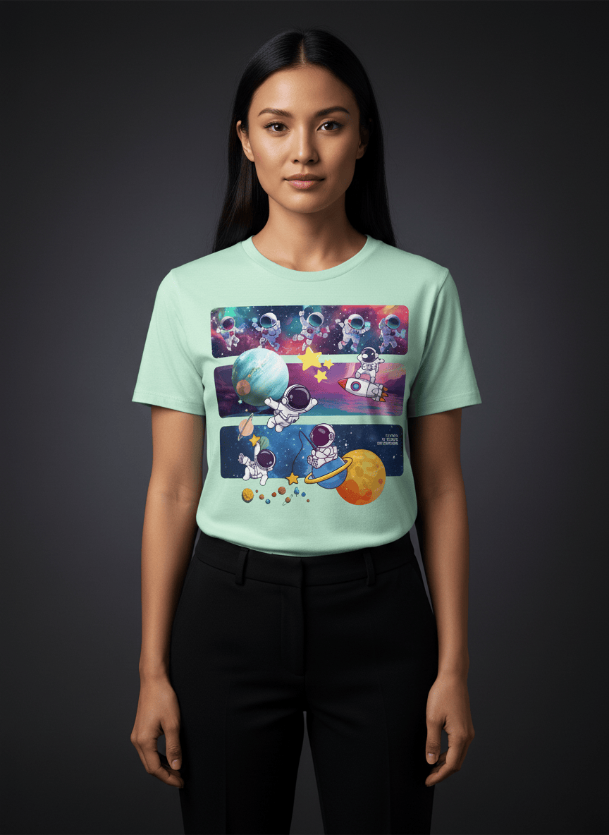 Astro Cosmo (V2.0) Unisex CVC Jersey T-Shirt