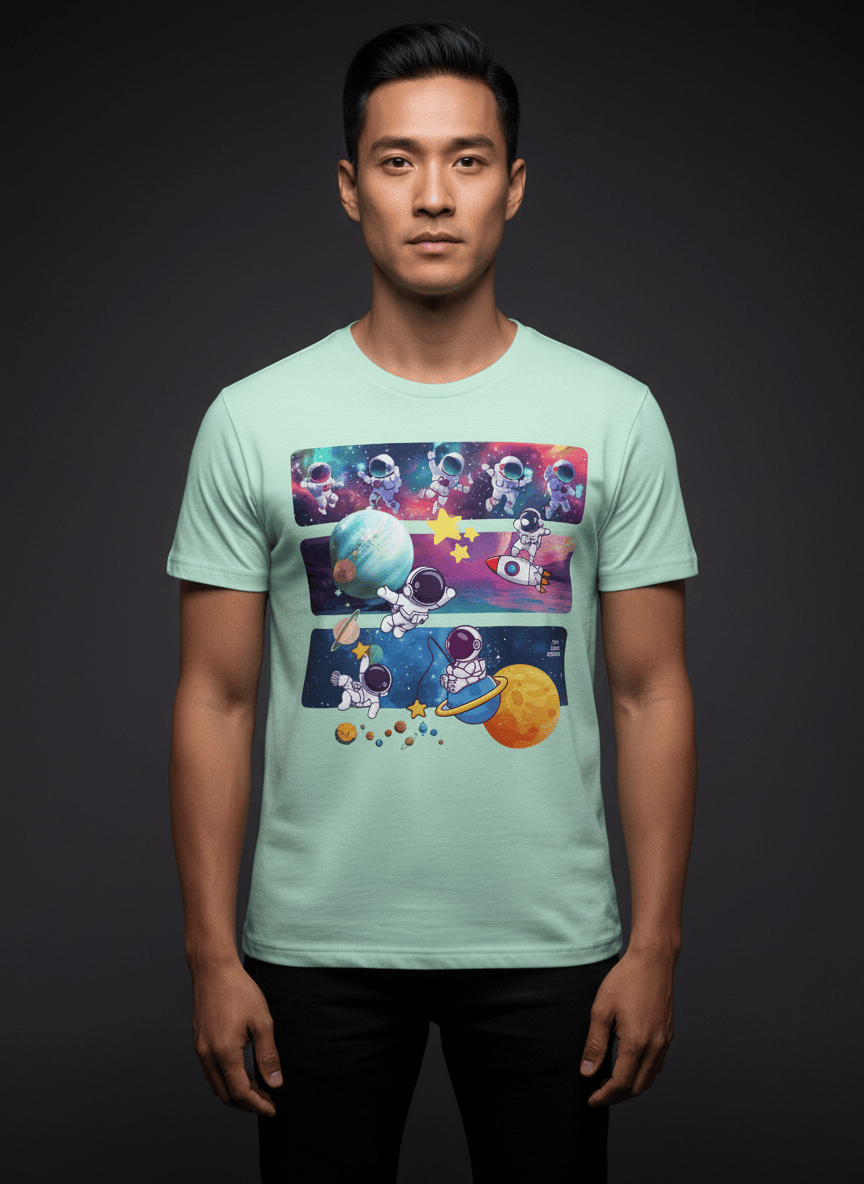 Astro Cosmo (V2.0) Unisex CVC Jersey T-Shirt