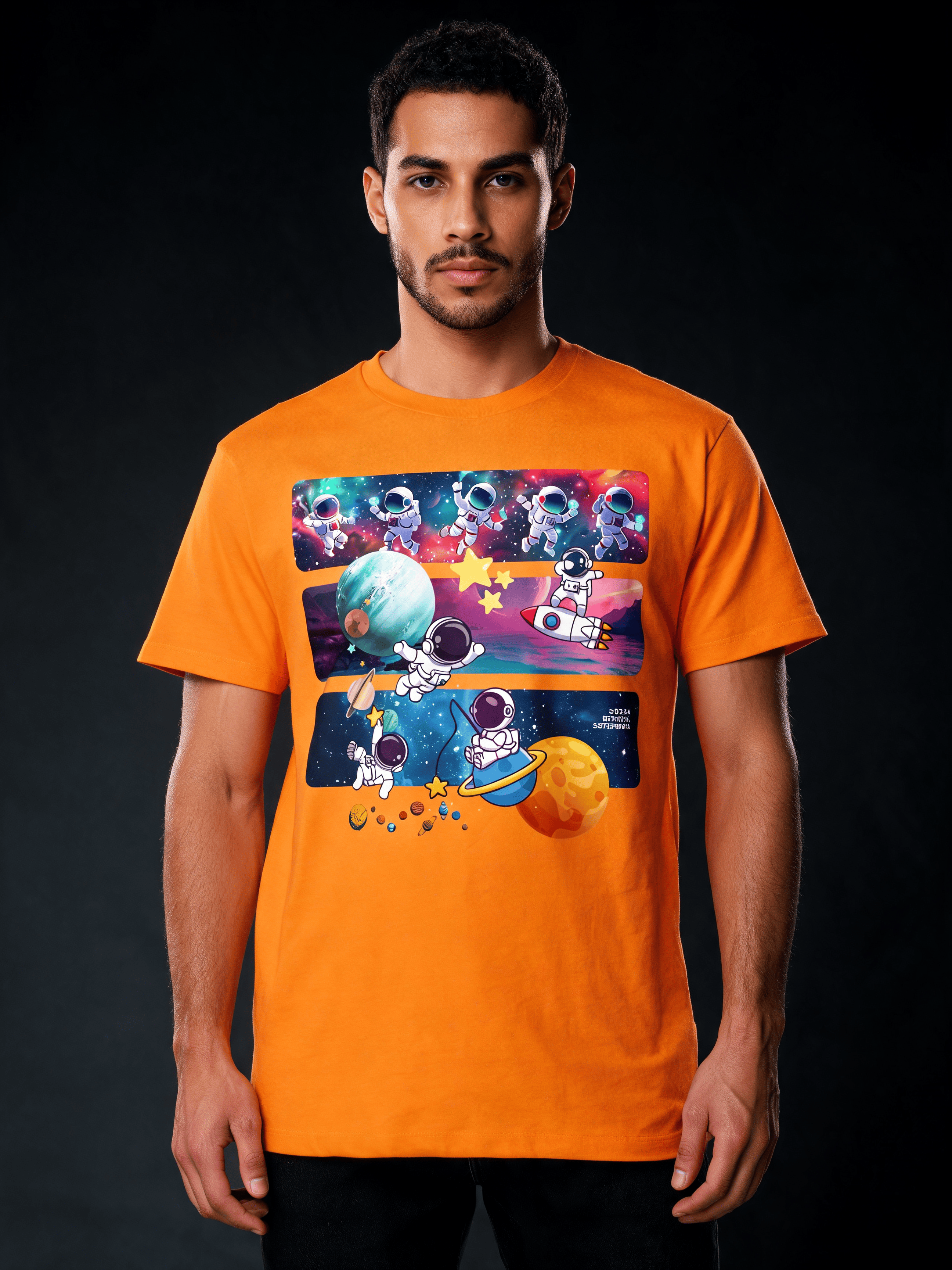 Astro Cosmo (V2.0) Unisex CVC Jersey T-Shirt