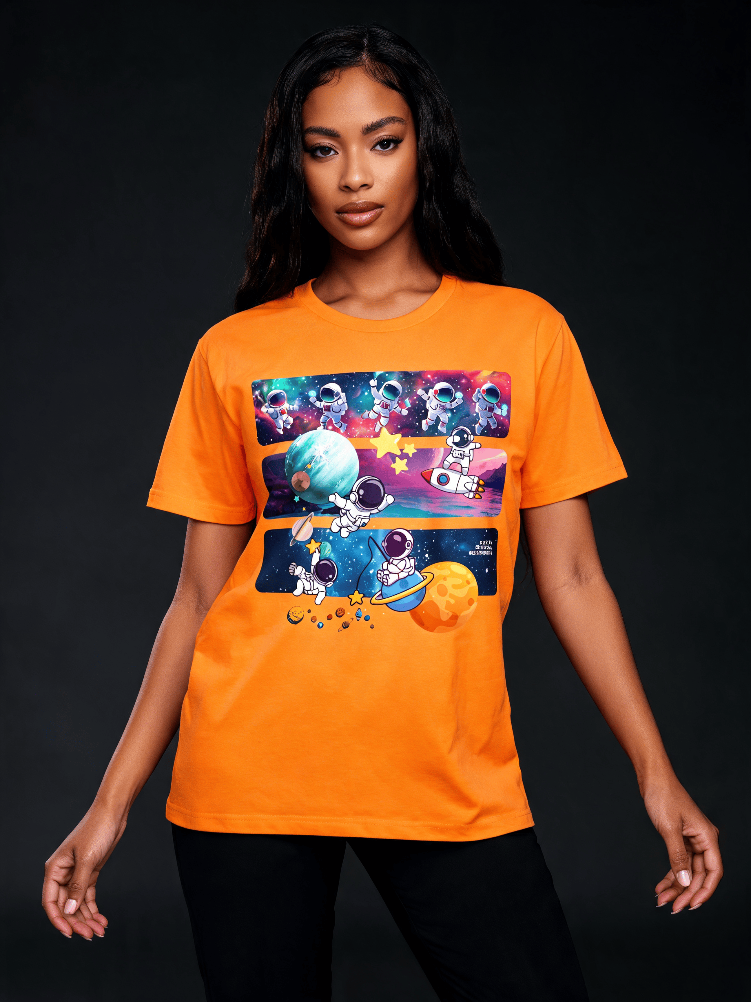 Astro Cosmo (V2.0) Unisex CVC Jersey T-Shirt